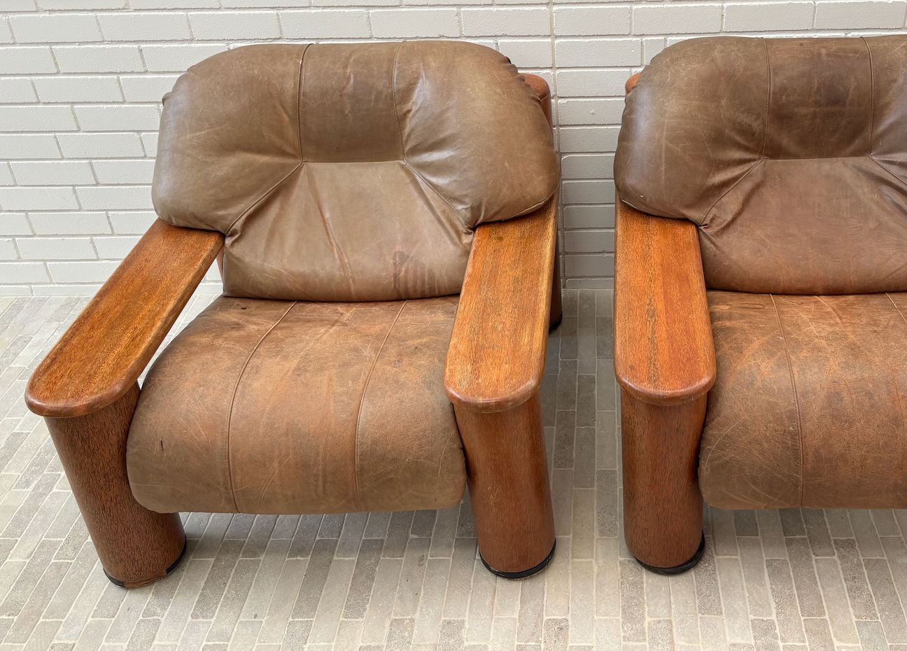 On Hold - Pacific Green ‘Hacienda’ Armchairs (pair)
