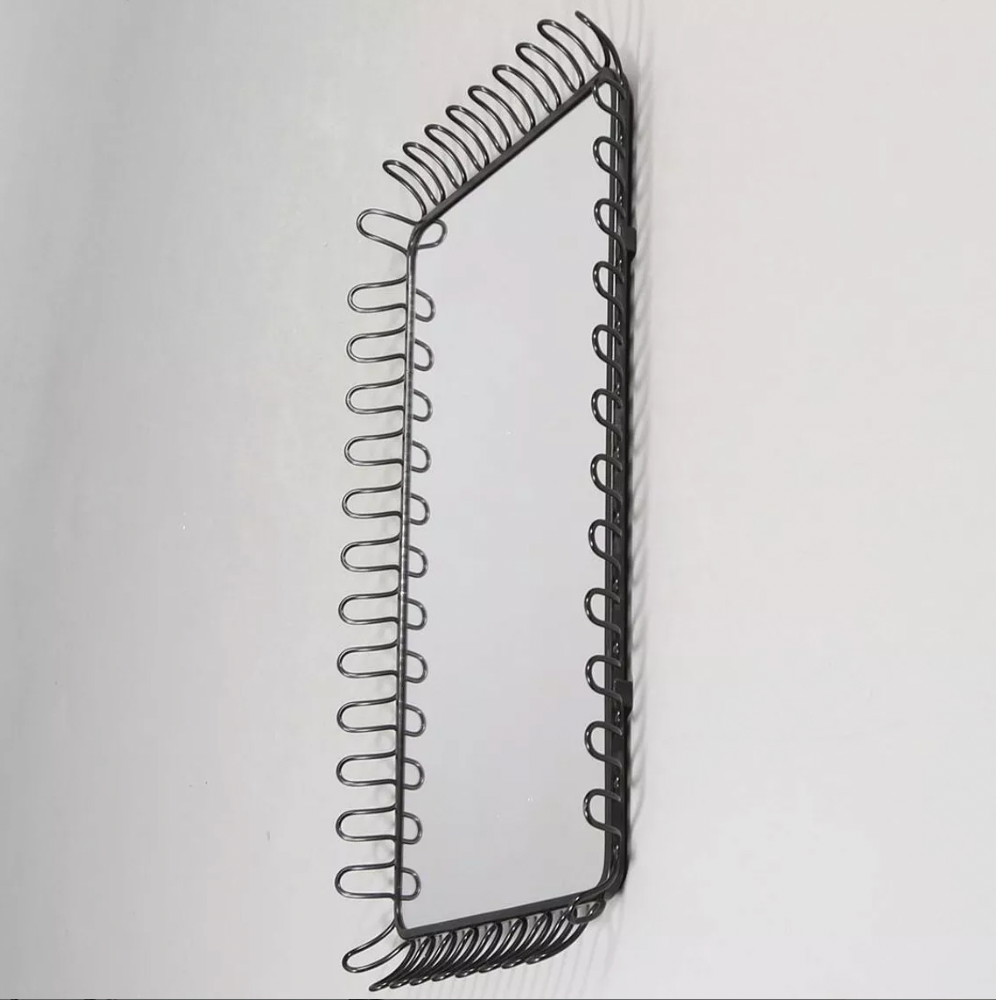 Vintage 'Mandal' Mirror by by Francis Cayouette