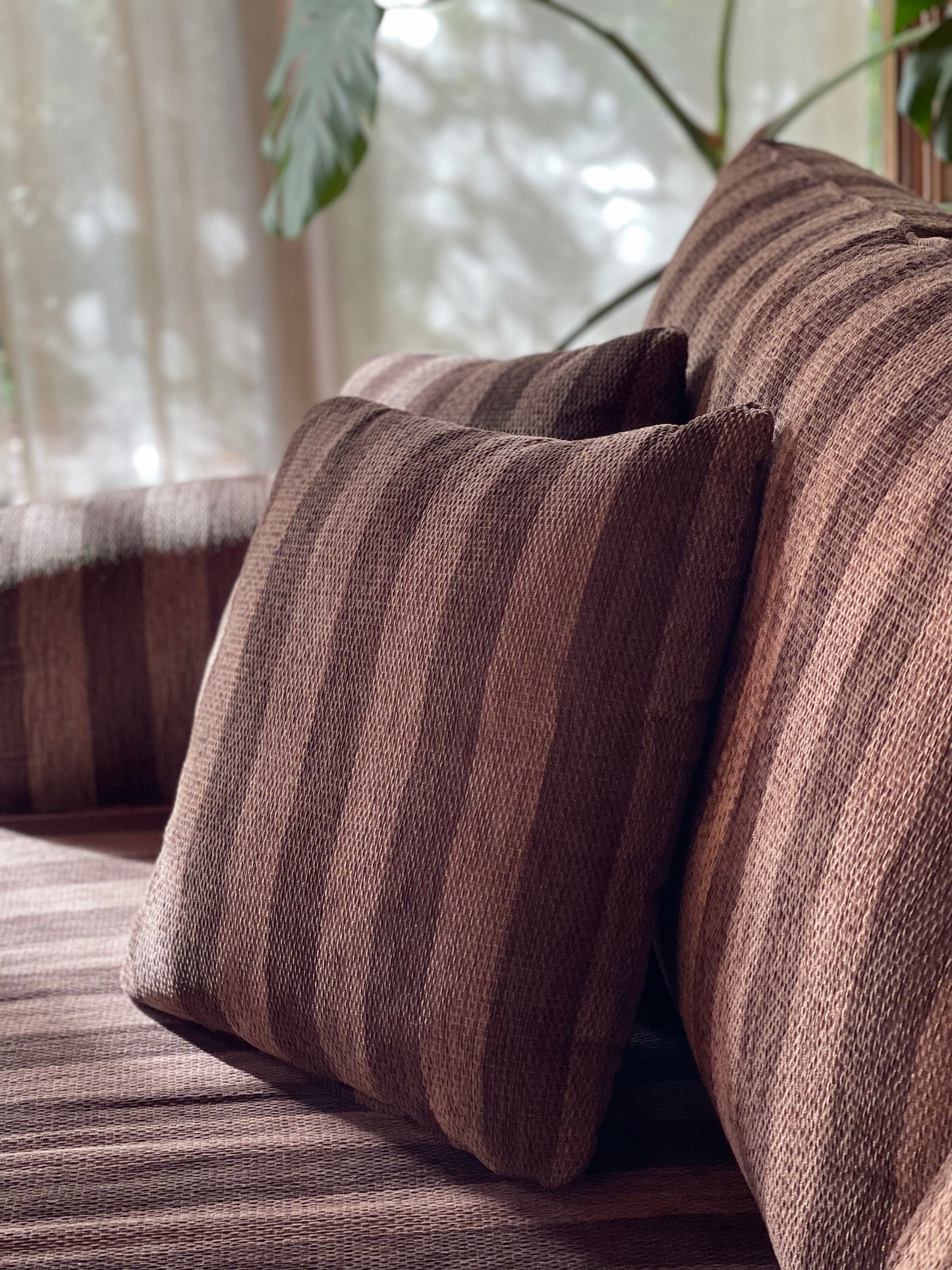 Thick Striped Sofa