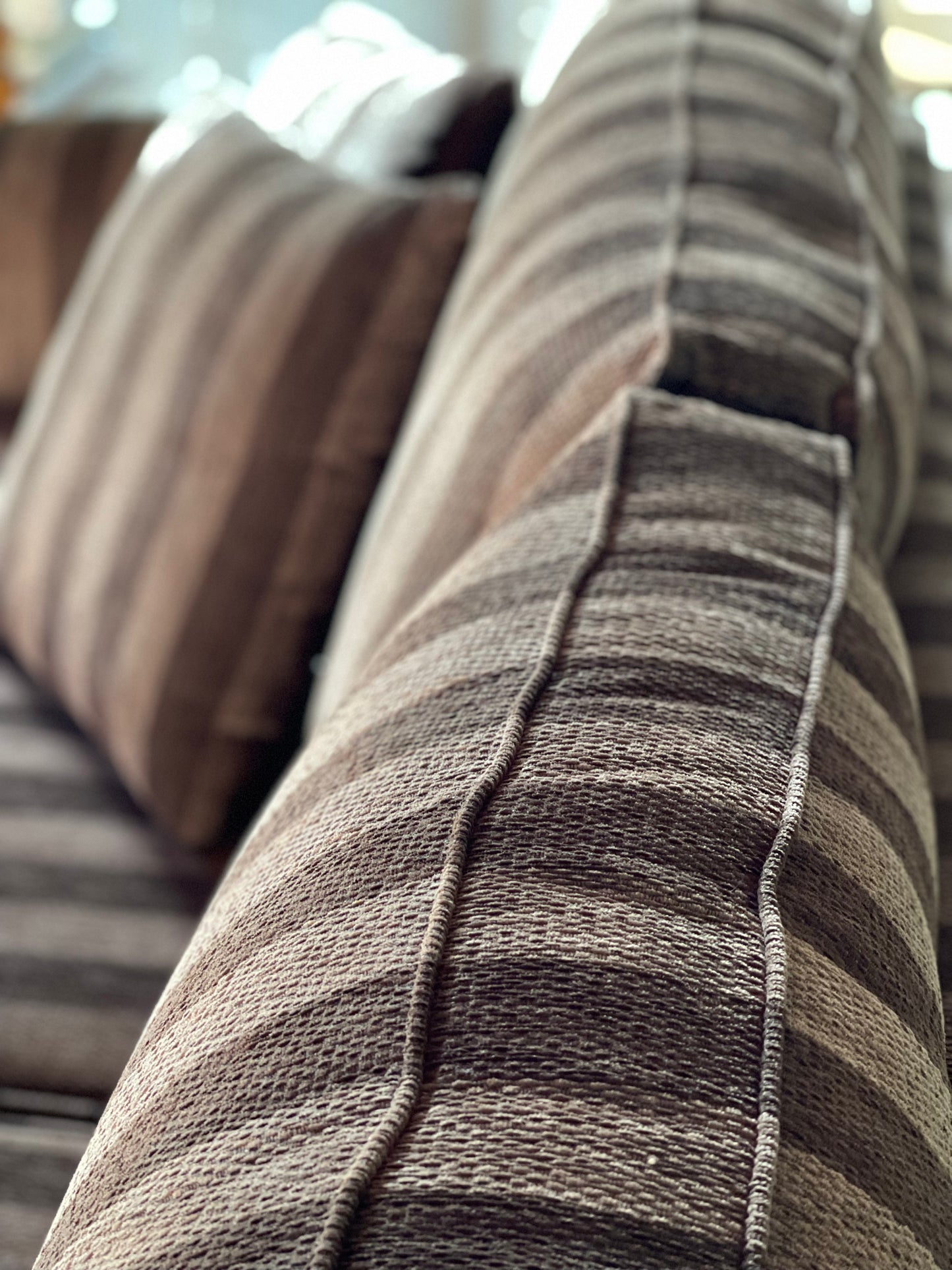 Thick Striped Sofa