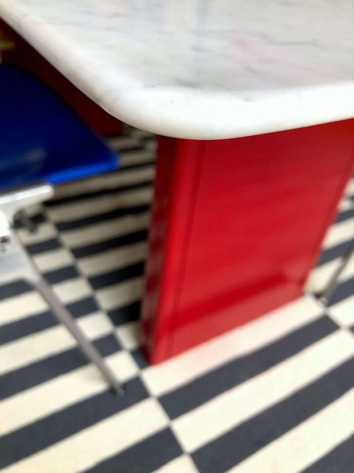 Italian Carrara Marble Dining Table