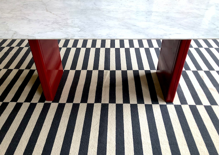 Italian Carrara Marble Dining Table