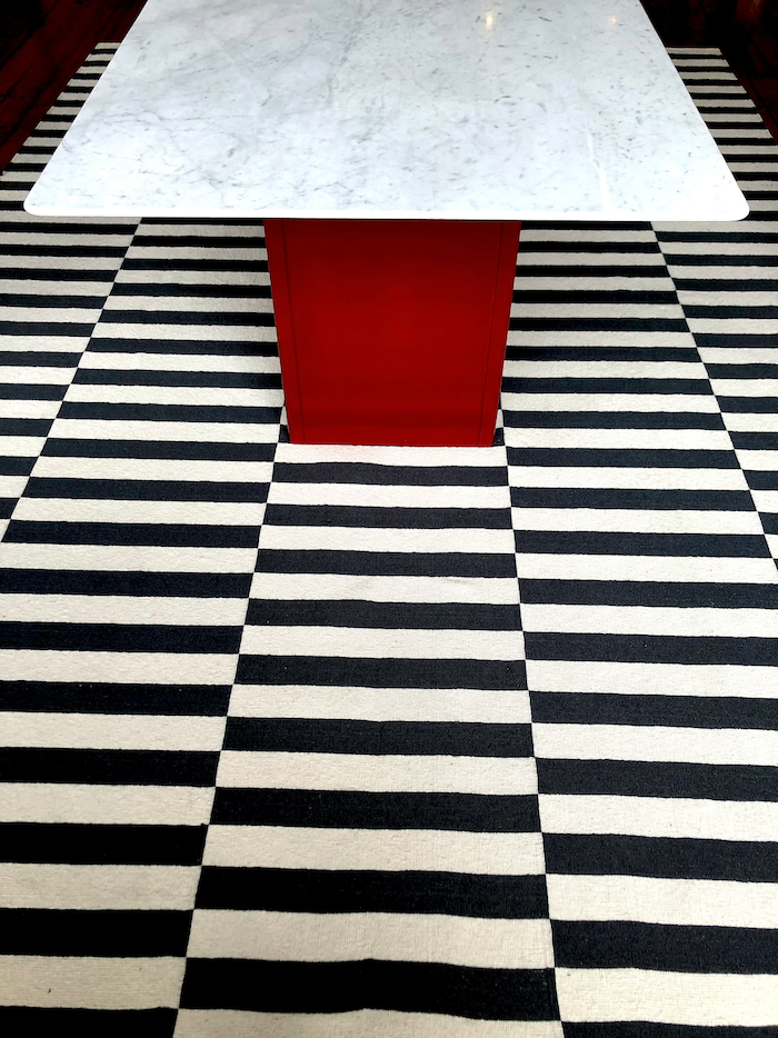 Italian Carrara Marble Dining Table