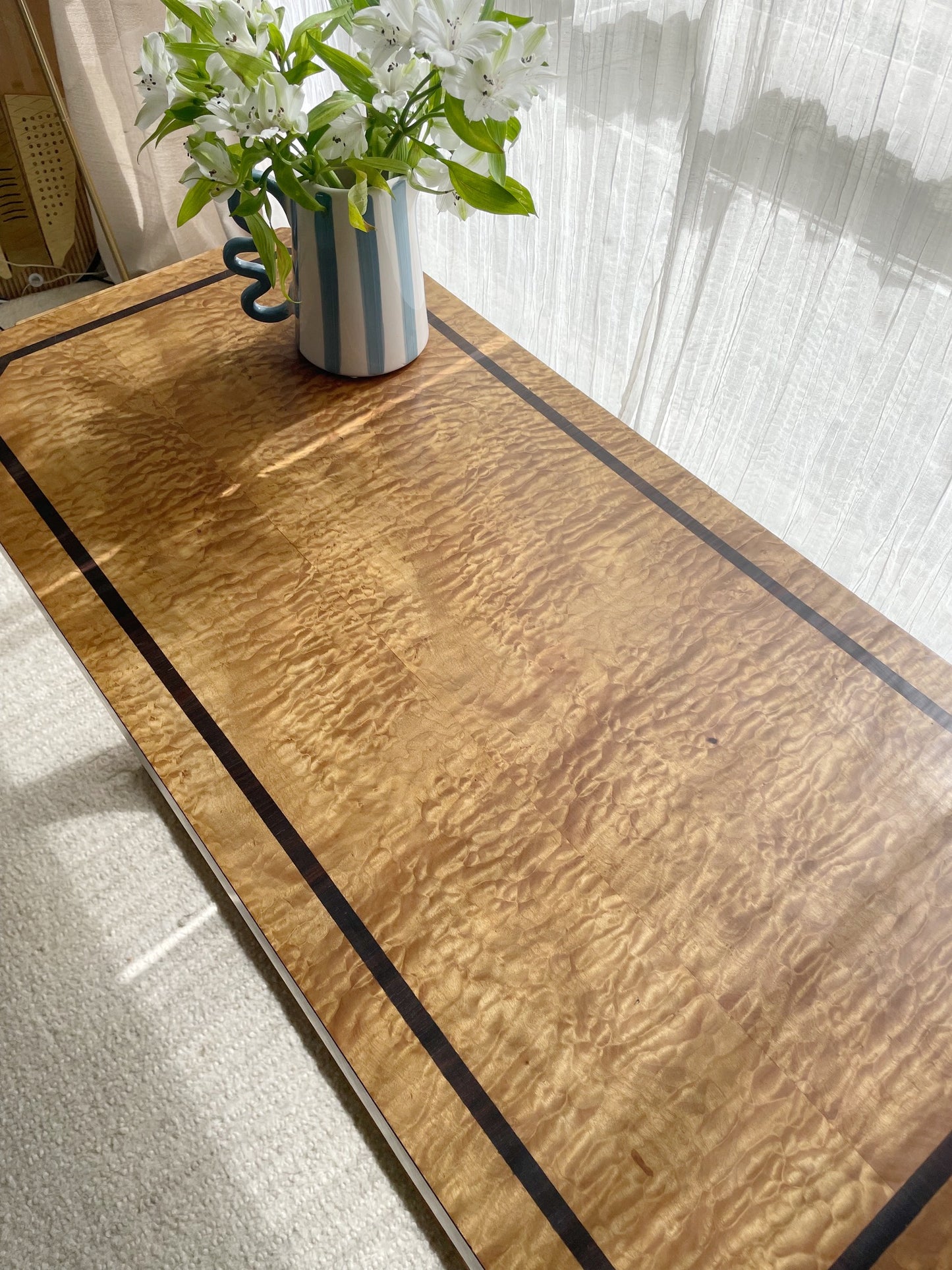 Art Deco Burl Table