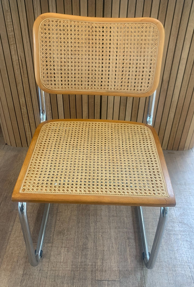 1960’s Made in Italy Vintage Fully Restored Cesca Dining Chairs