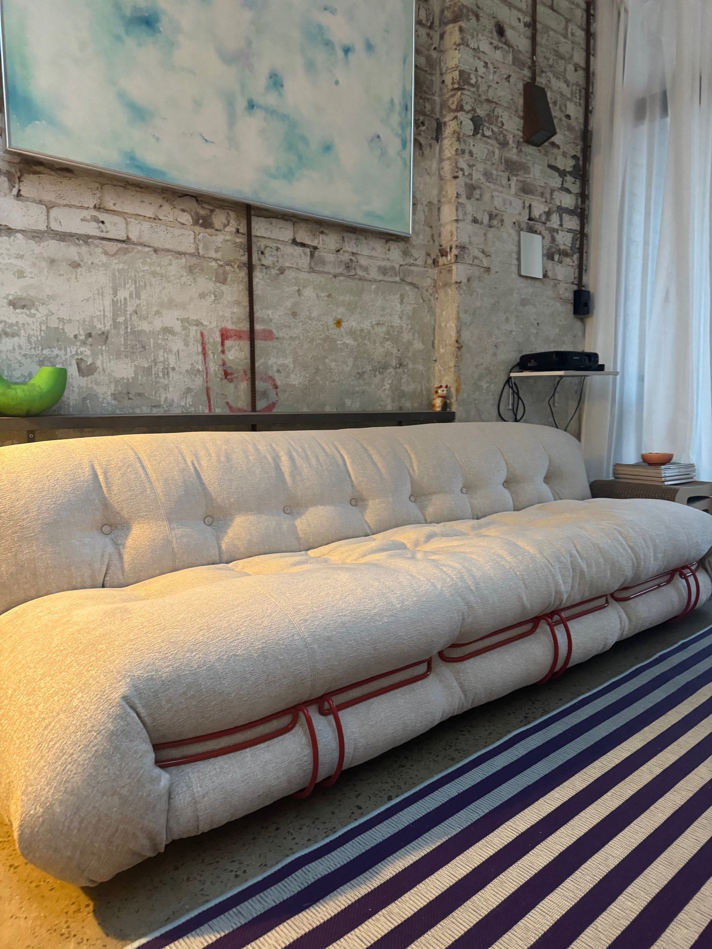 Afra & Tobia Scarpa Soriana Sofa for Cassina