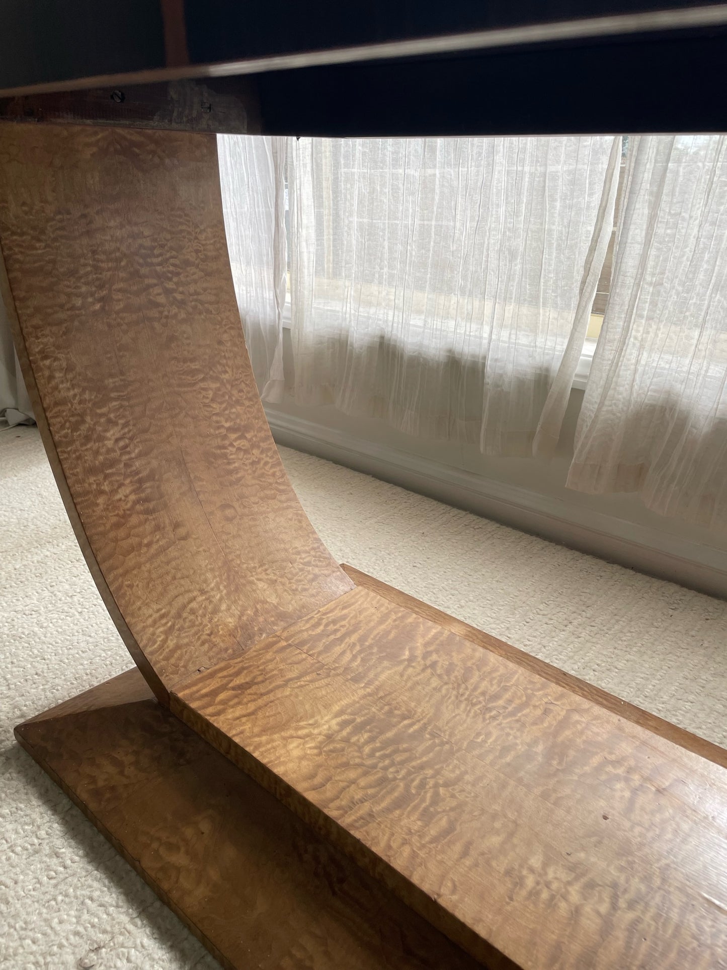 Art Deco Burl Table