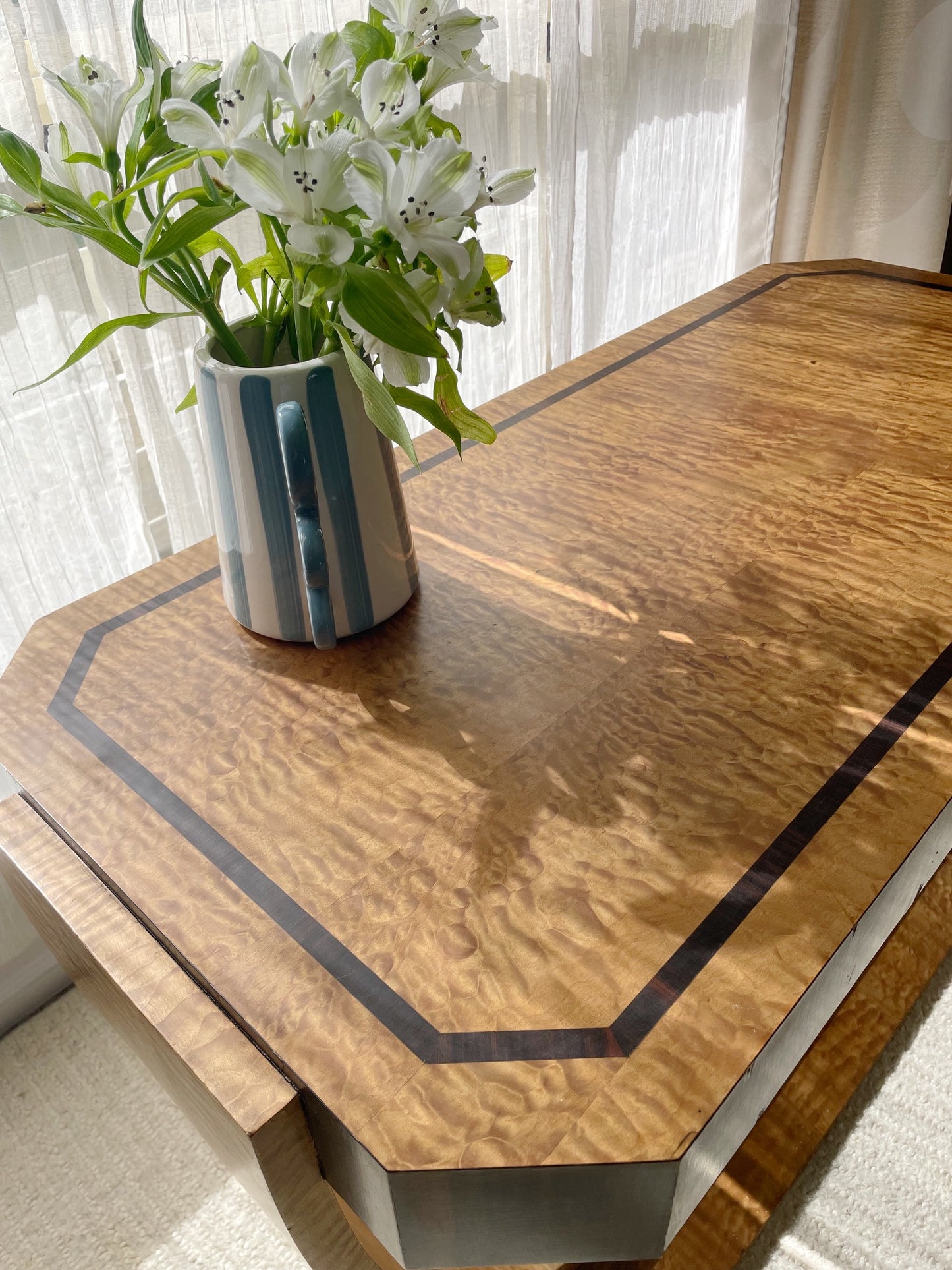 Art Deco Burl Table