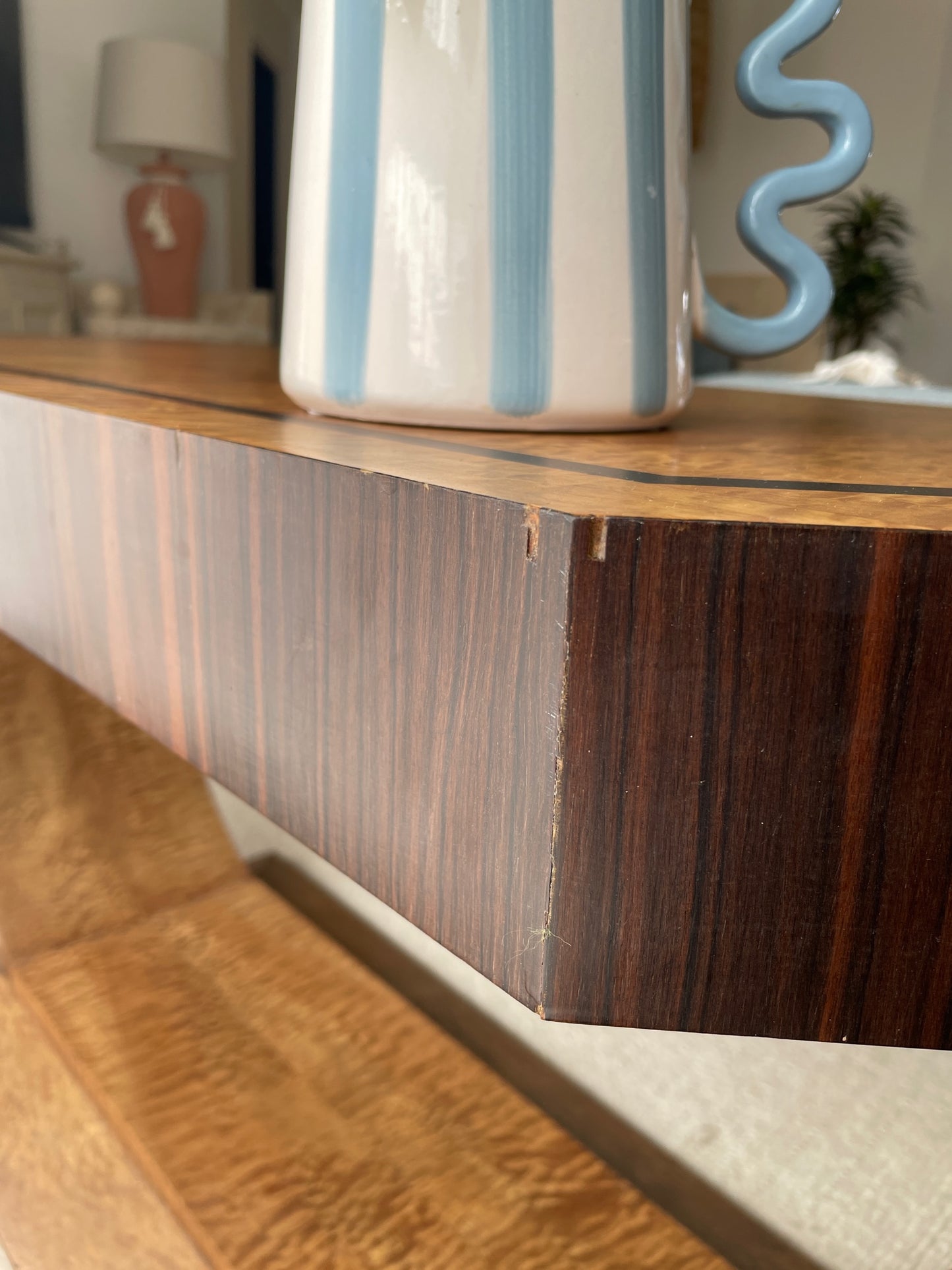 Art Deco Burl Table