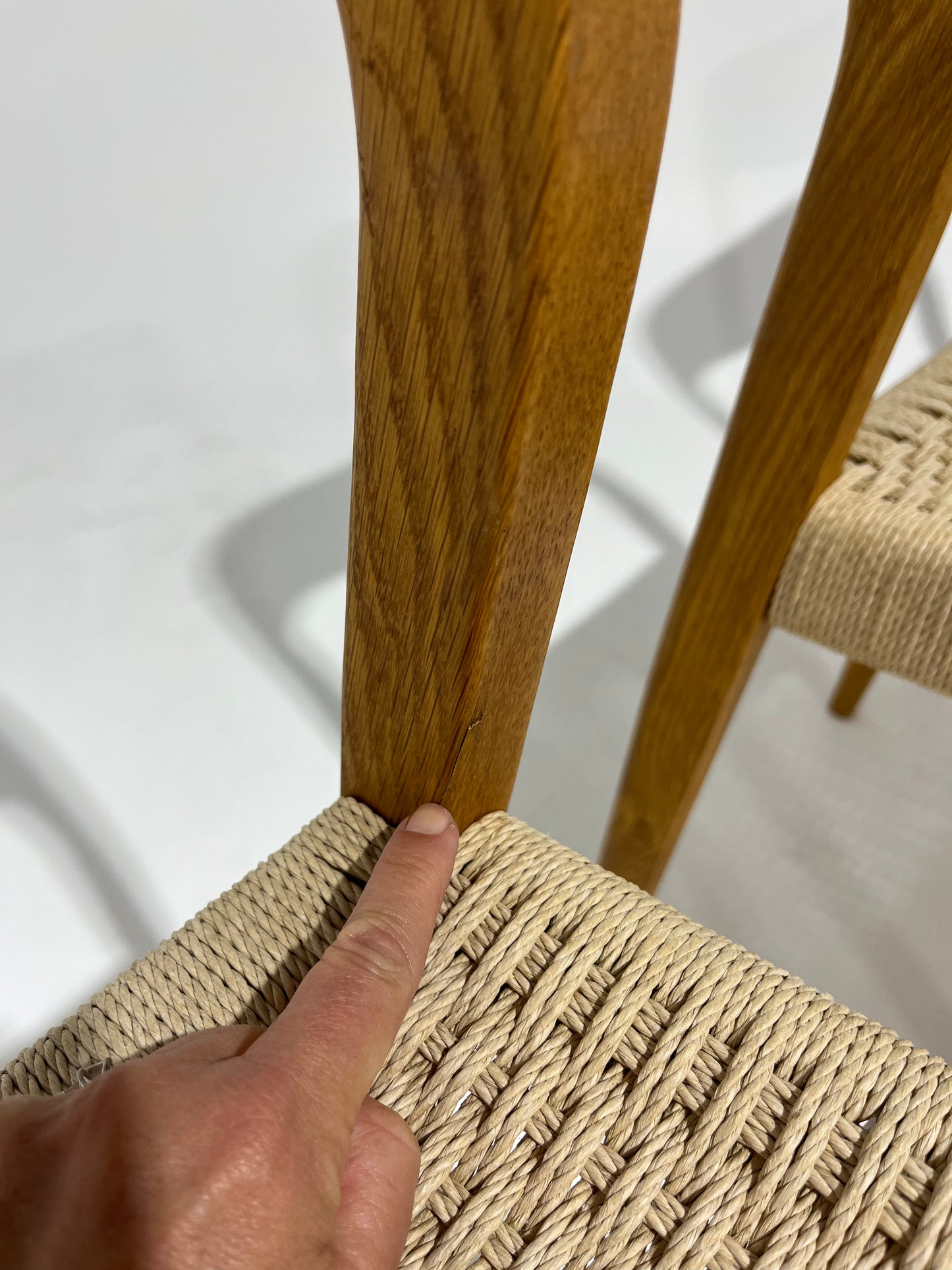 - Set of Six Danish Niels Moller #71 Dining Chairs