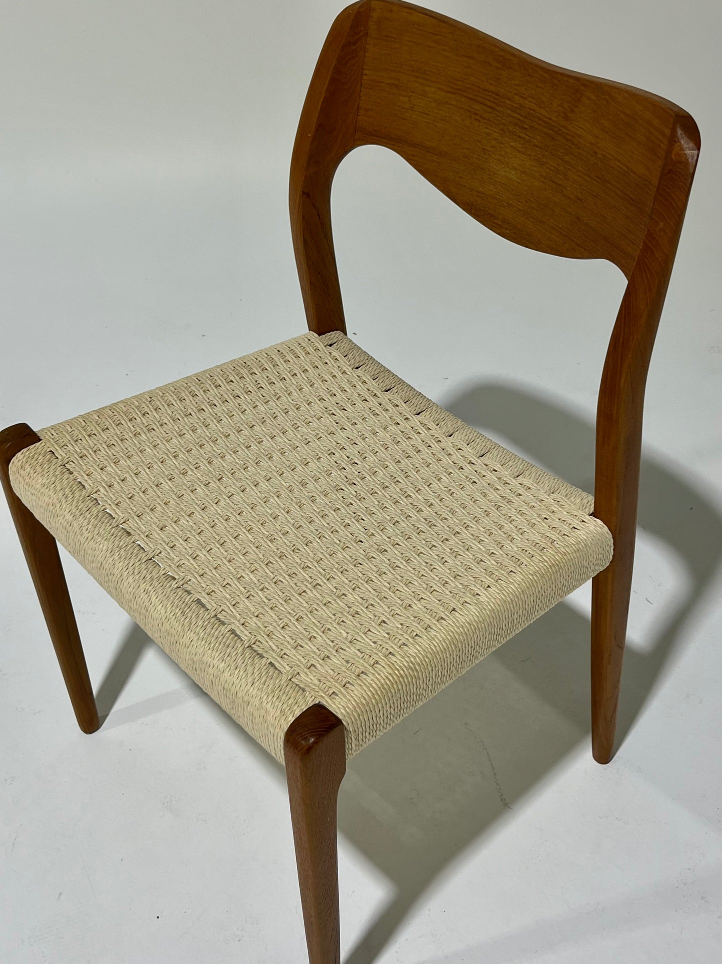 - Set of Six Danish Niels Moller #71 Dining Chairs