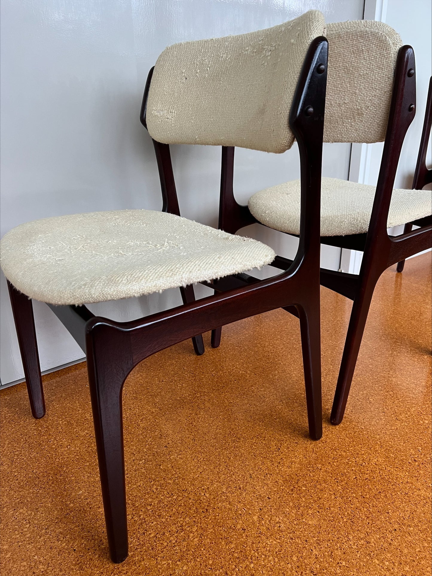 Model 49 dining chairs by Erik Buch for O.D Mobler - Six Available