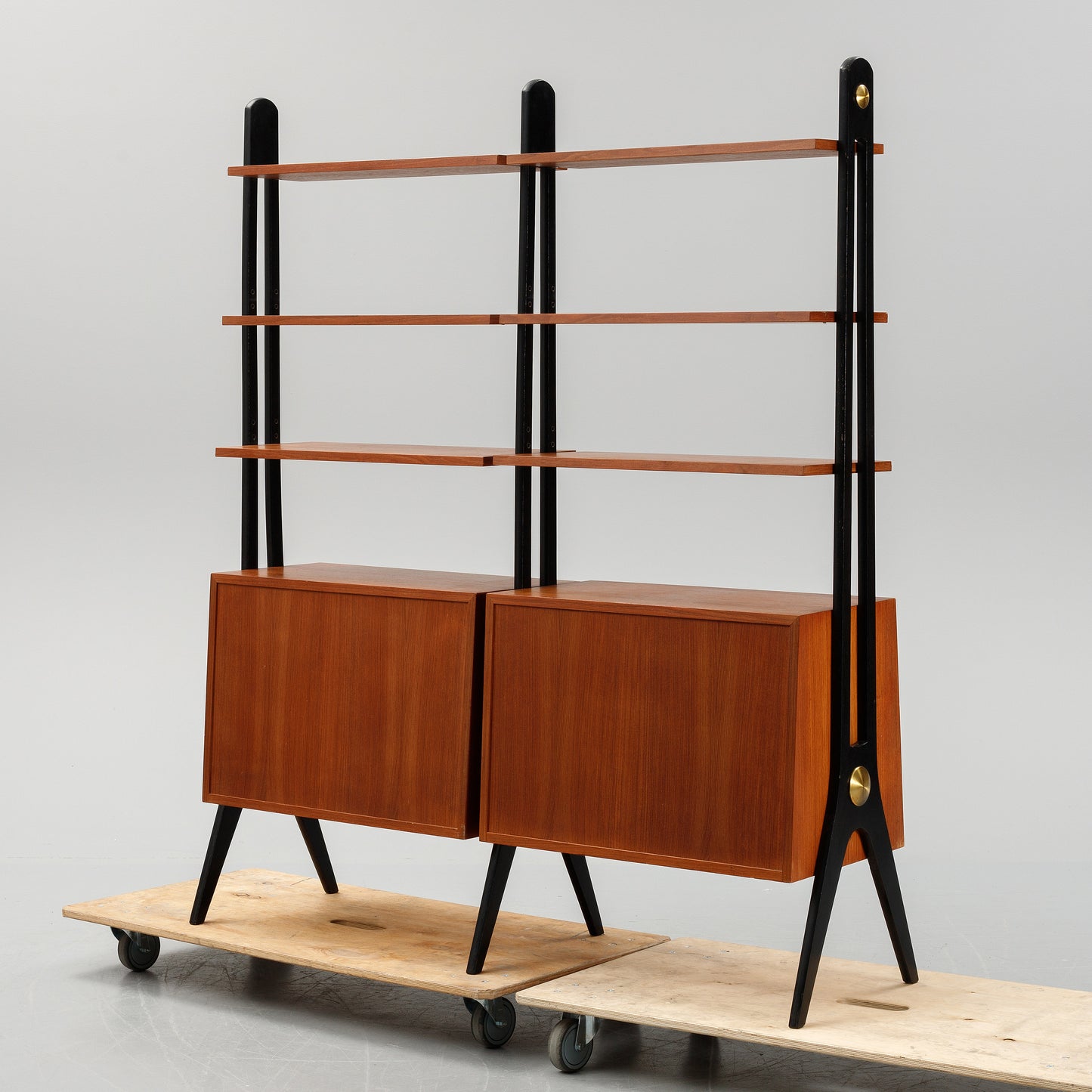 Swedish Mid-Century Teak Bookshelf