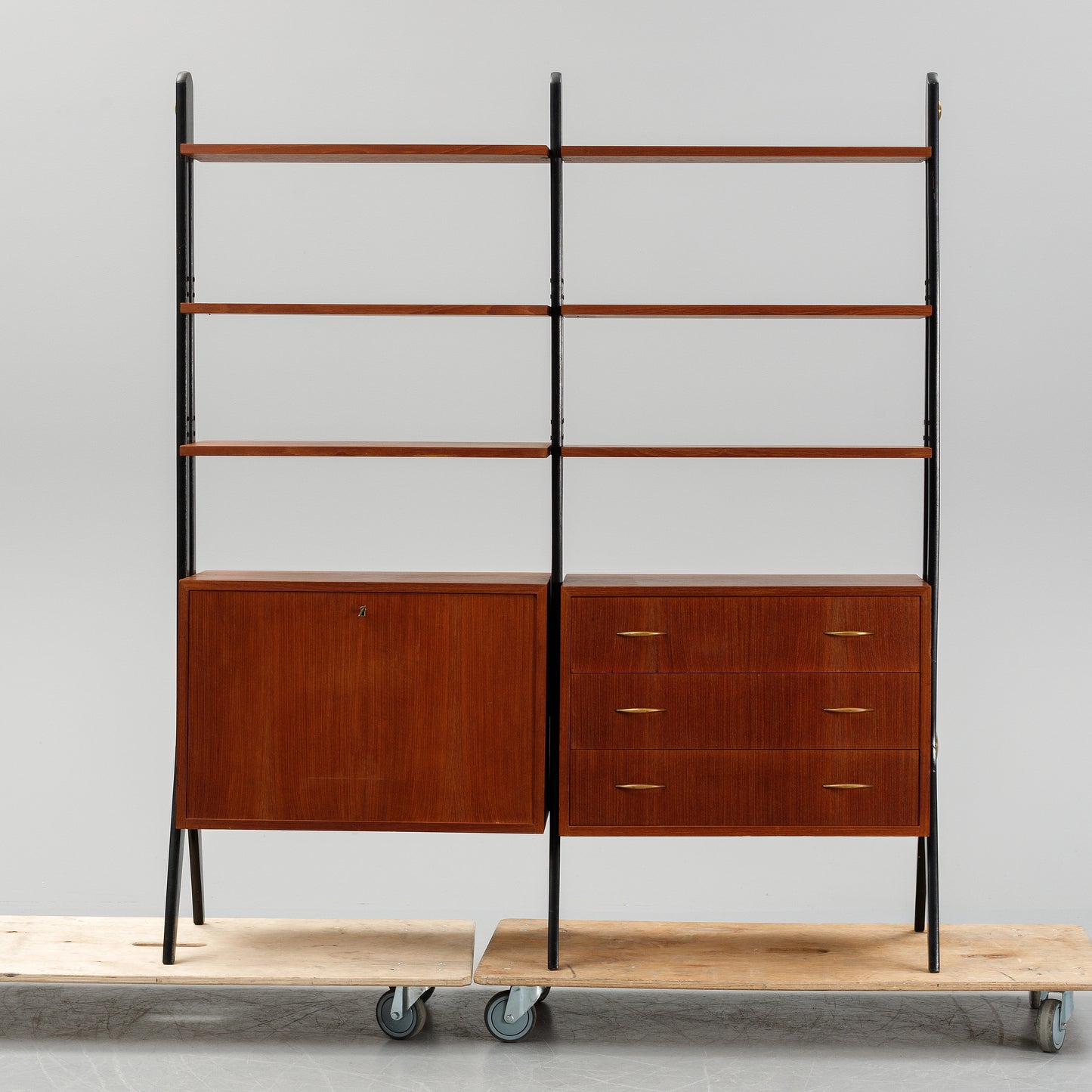 Swedish Mid-Century Teak Bookshelf
