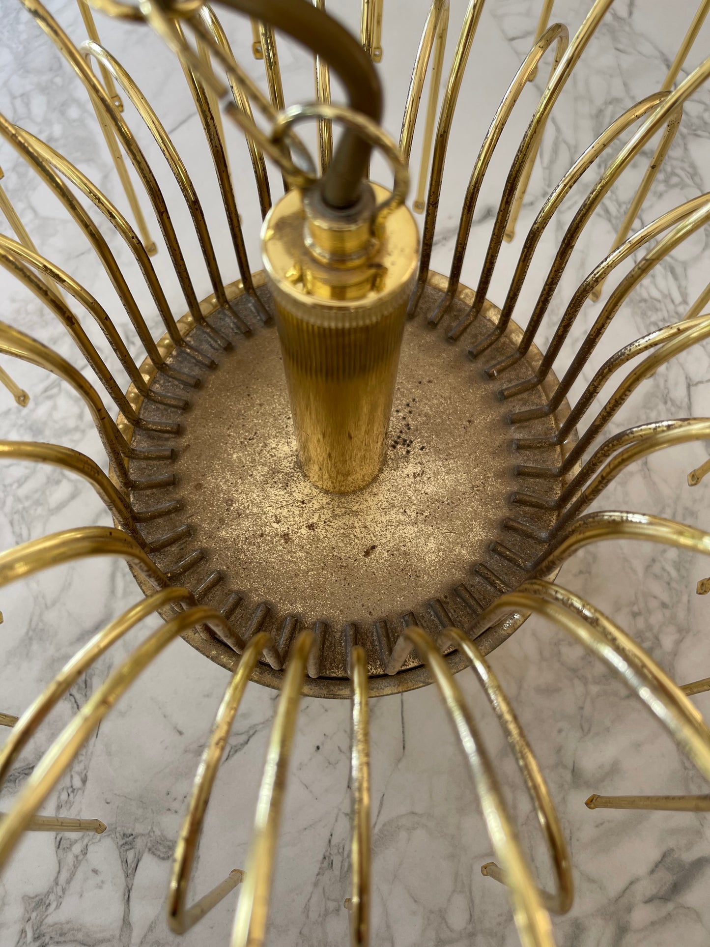 - Pink Teardrop Murano Chandalier