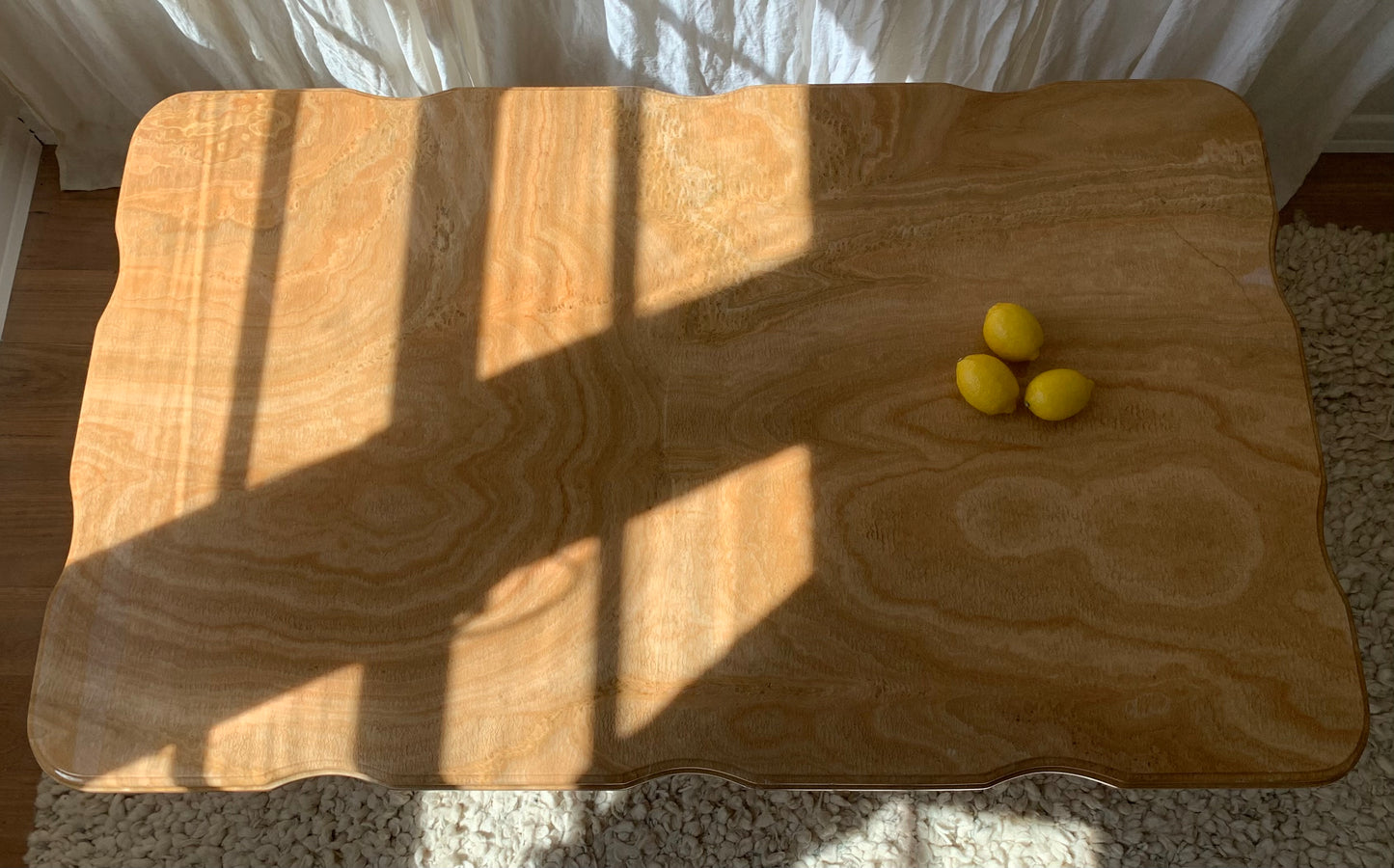 Vintage Solid Onyx Coffee Table
