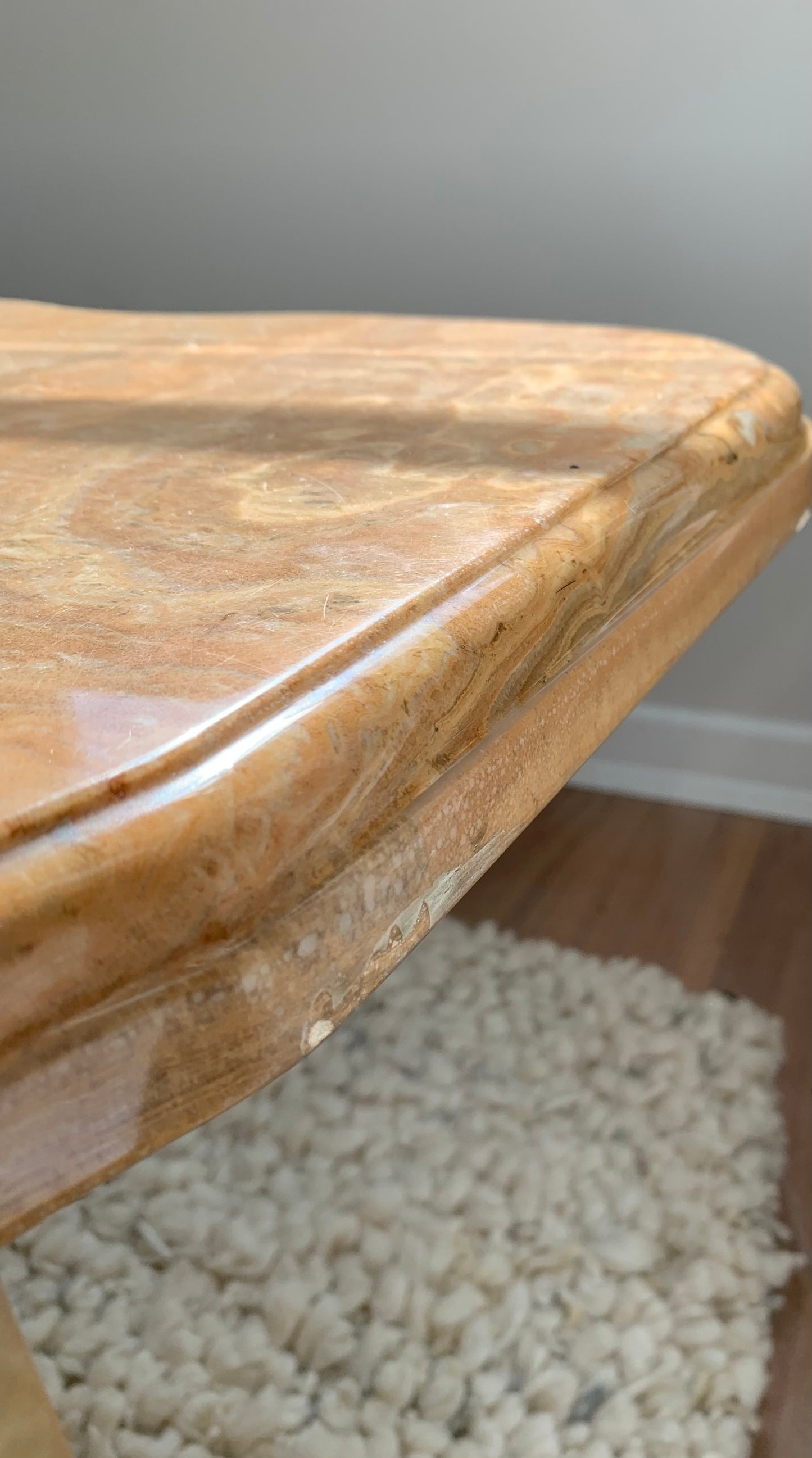 Vintage Solid Onyx Coffee Table