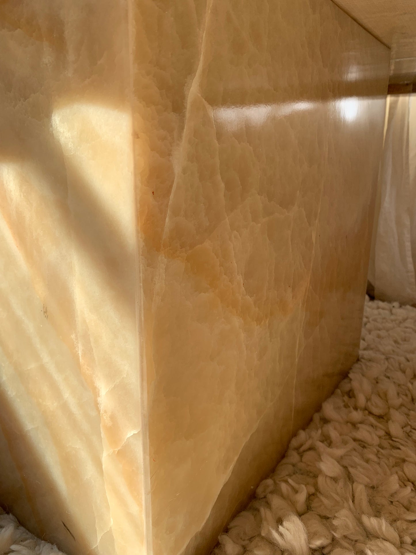 Vintage Solid Onyx Coffee Table