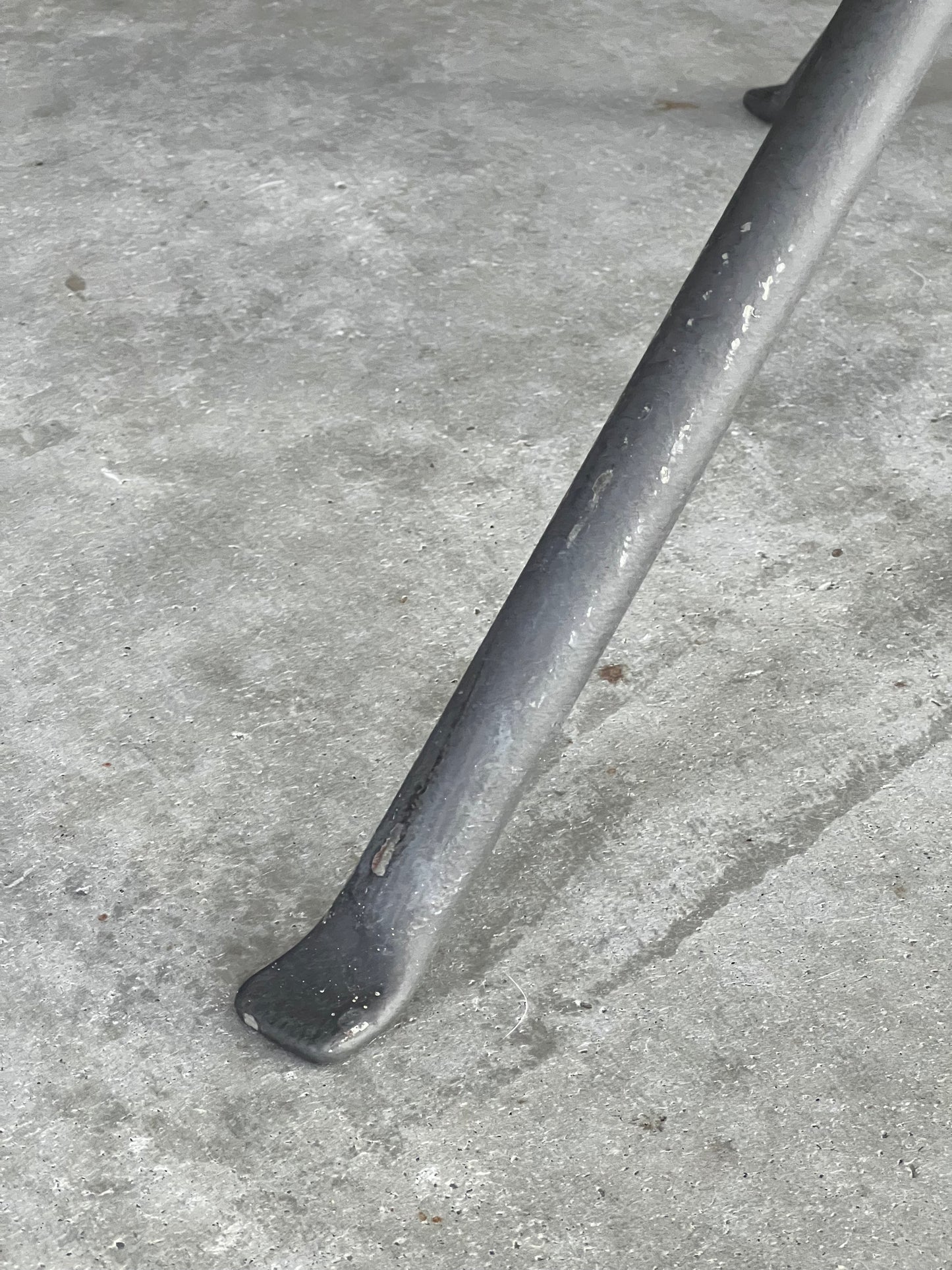 Vintage Italian Wrought Iron & Granite Tripod Side Table - Two Available