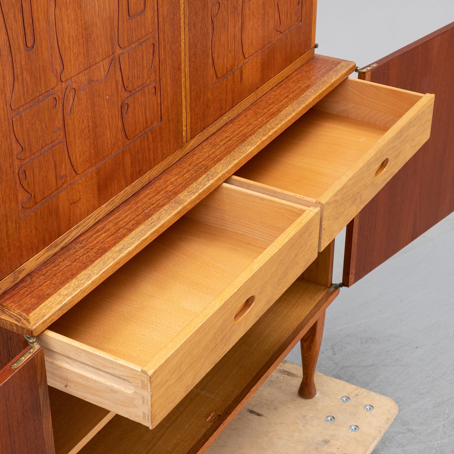 Yngve Ekström Krus Teak Cabinet