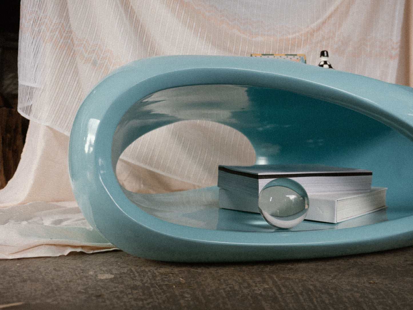 - Unique Blue Table