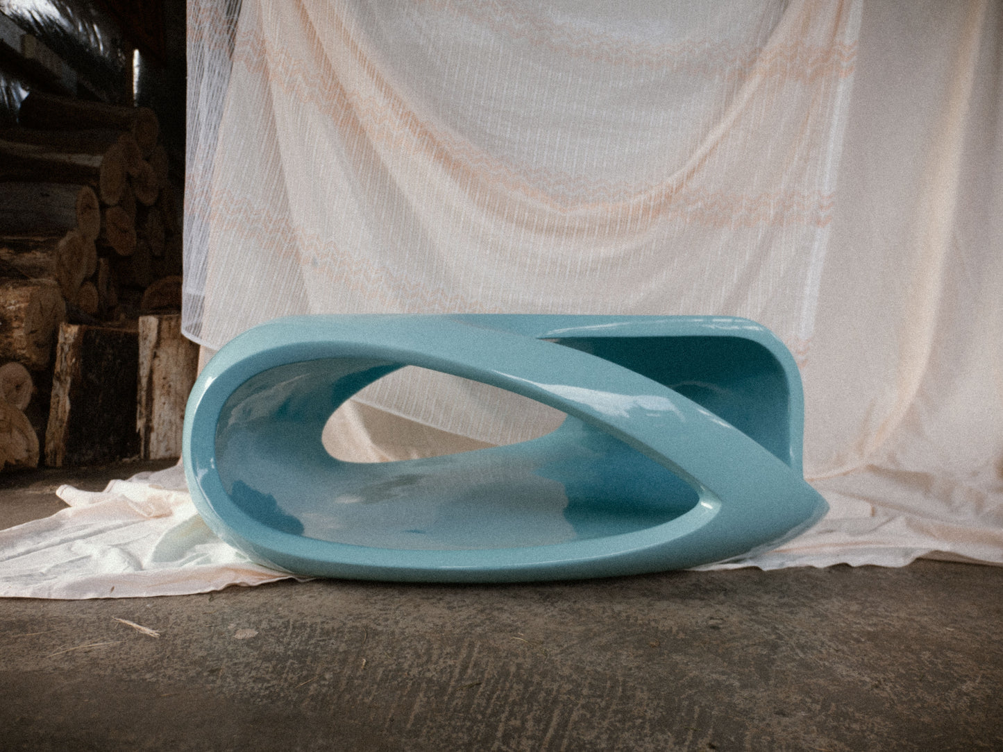 - Unique Blue Table