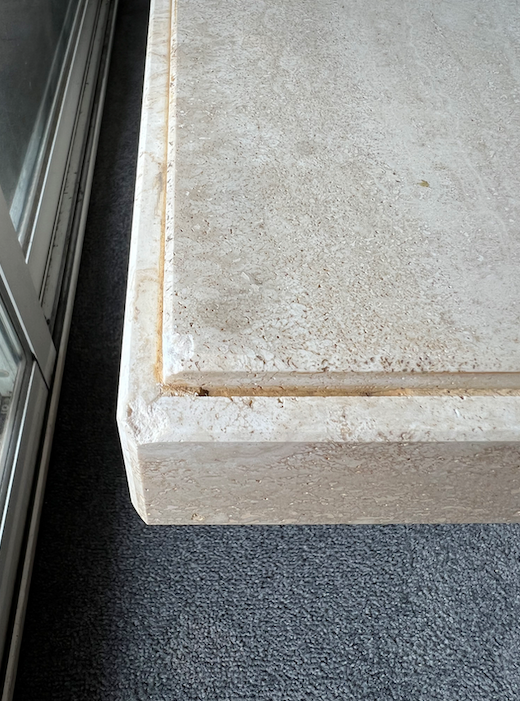 Travertine Coffee Table