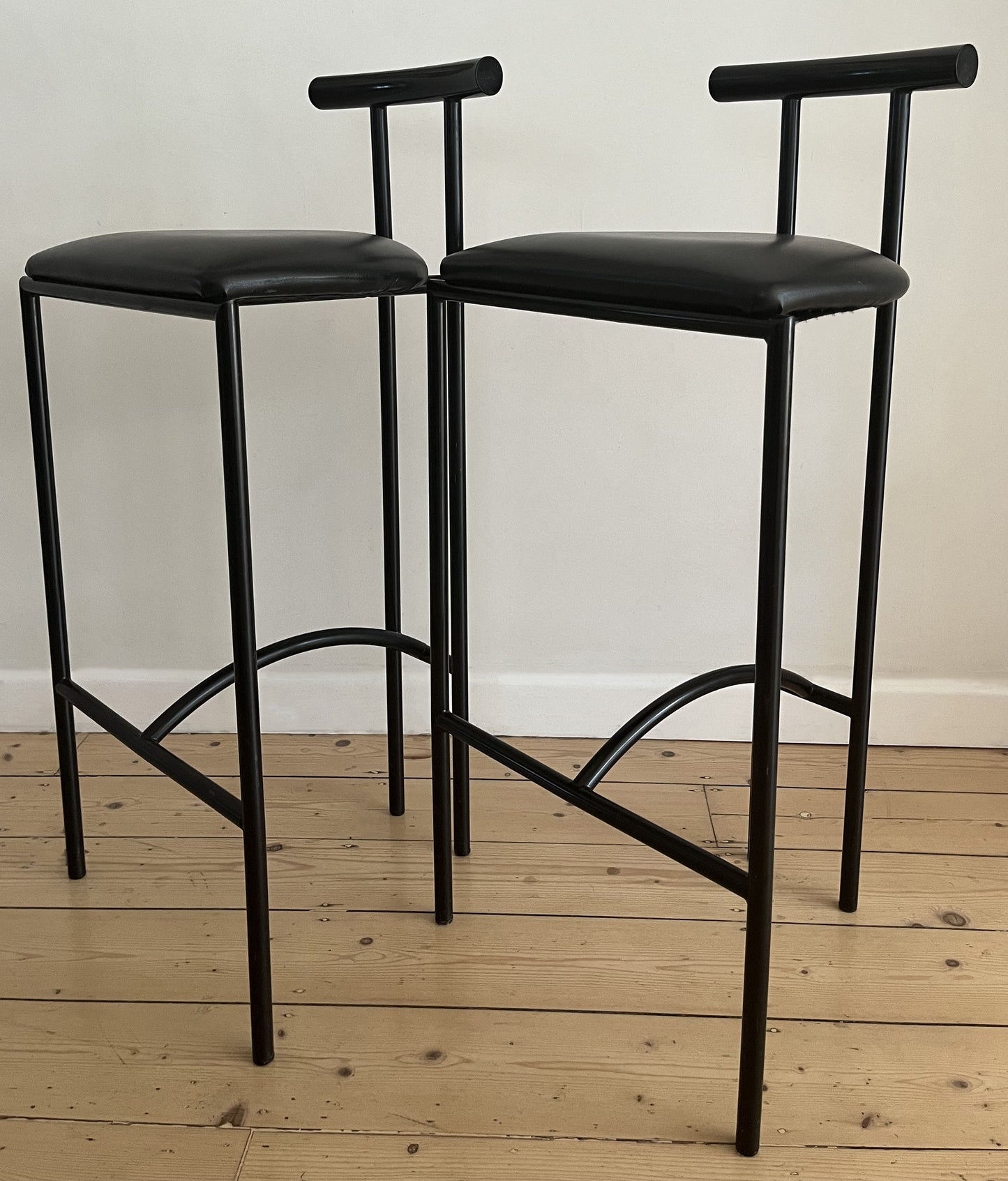 Pair of Italian ‘Tokyo' Stools by Kinsman for Bieffeplast, 1980s
