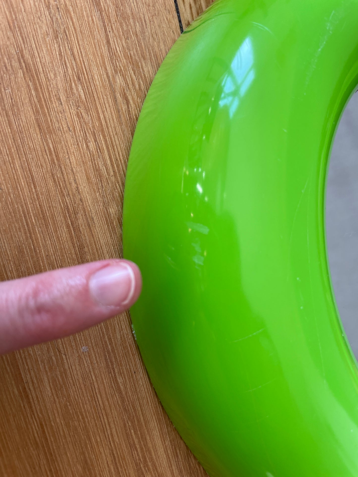 - Square Mod Plastic Mirror - Green