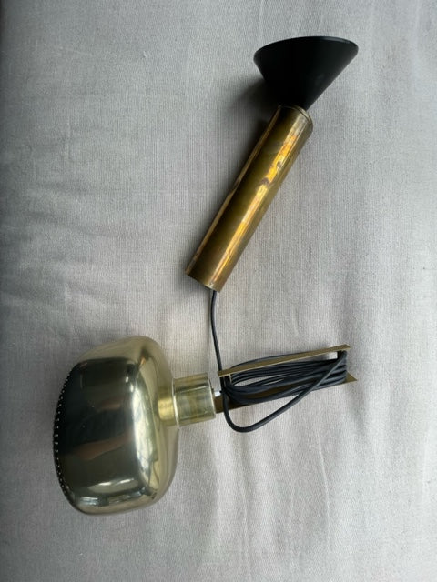 Set of Two 1950's Brass Pendants by Vilhelm Lauritzen for Louis Poulsen - Denmark