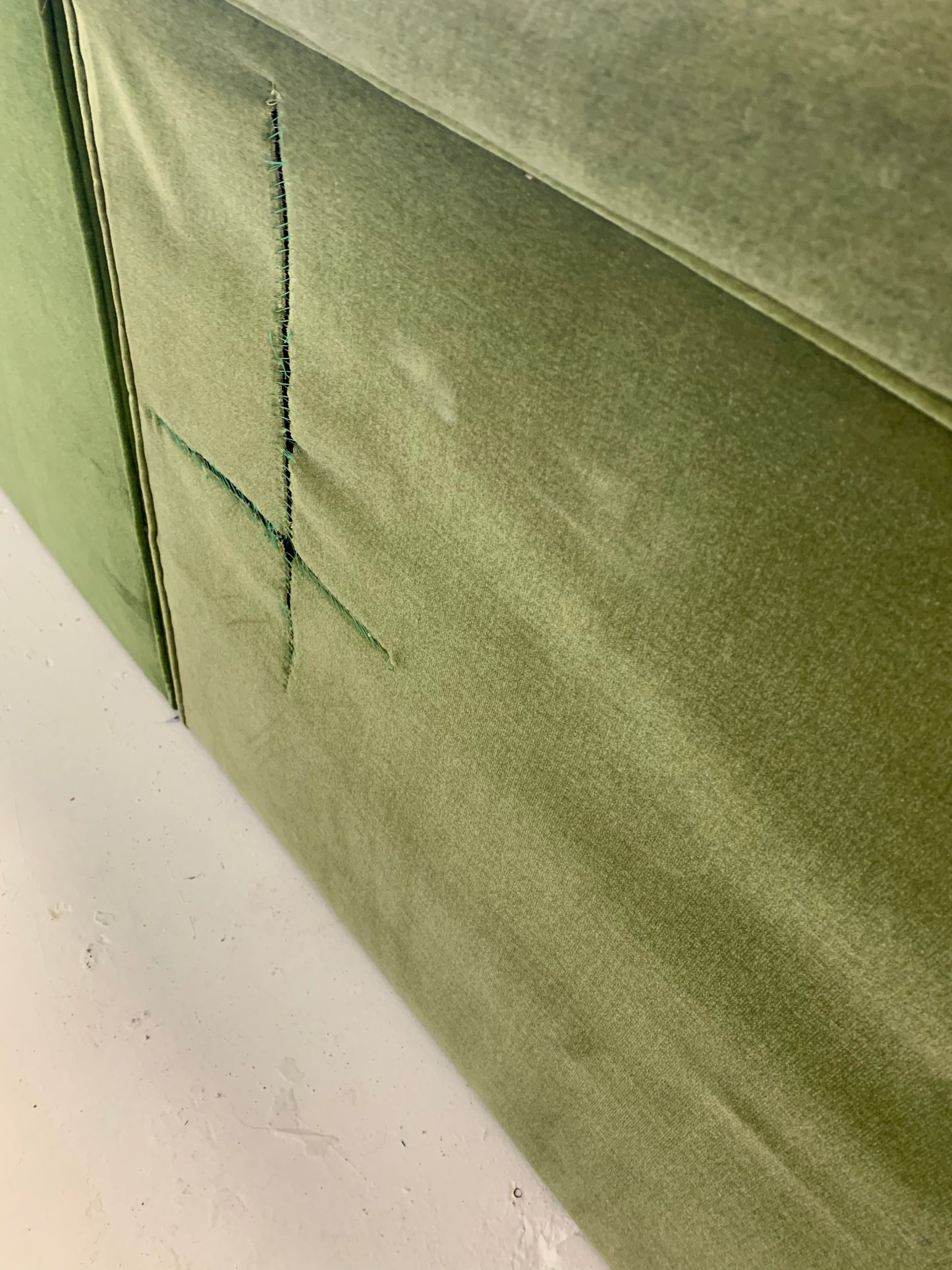 Vintage Velvet Modular Sofa