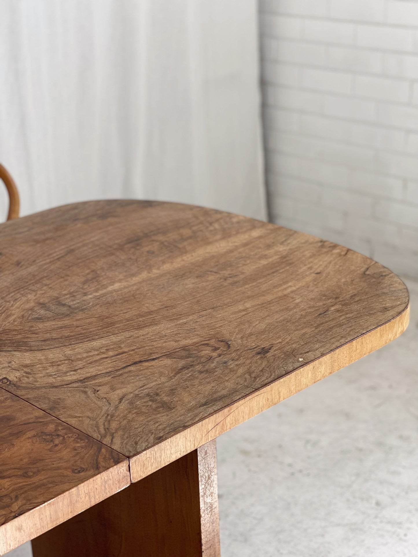Burl Art Deco Dining Table