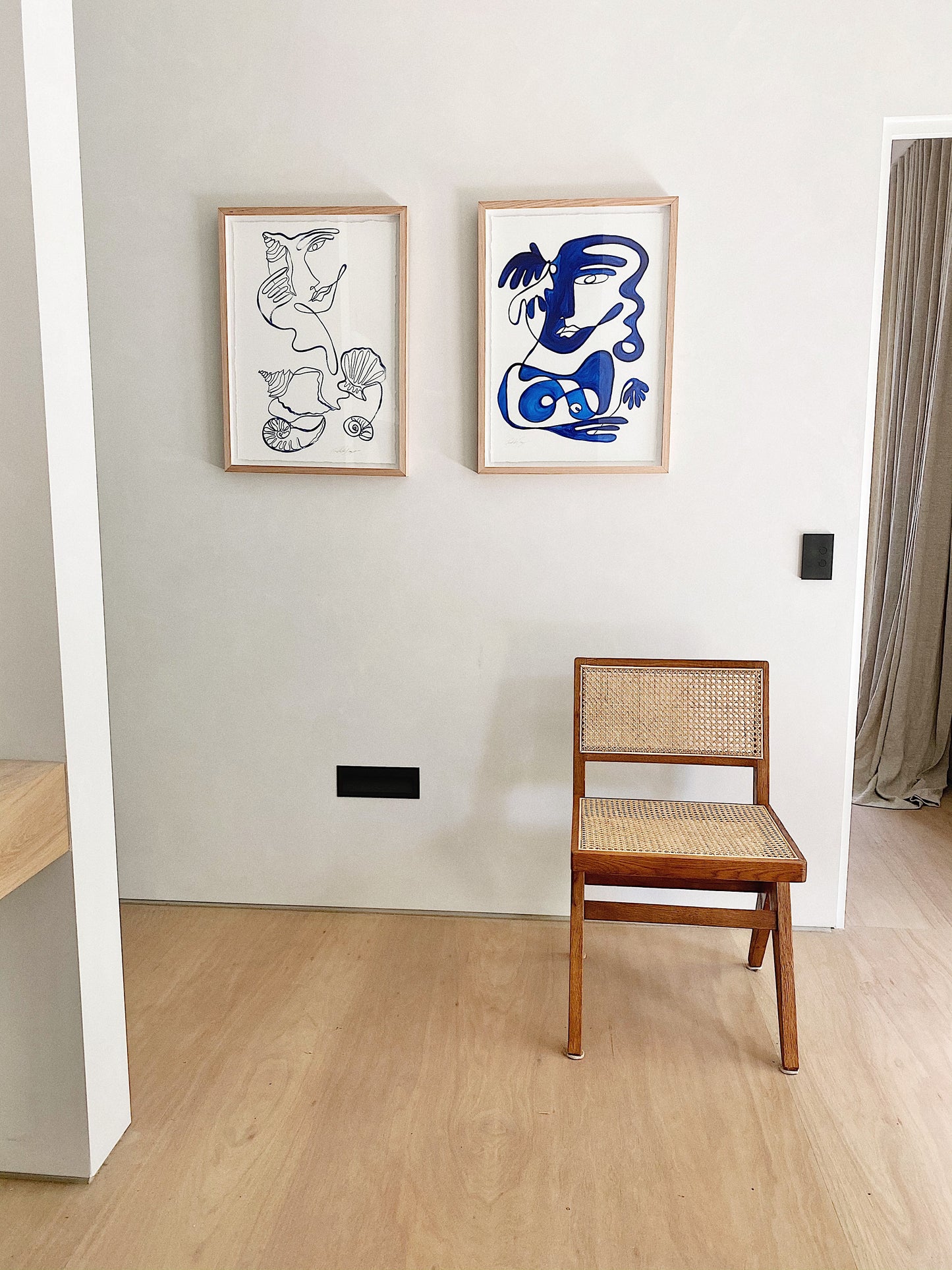 “Scales” By Rikki Day ~ Float framed in Tasmanian Oak, limited edition