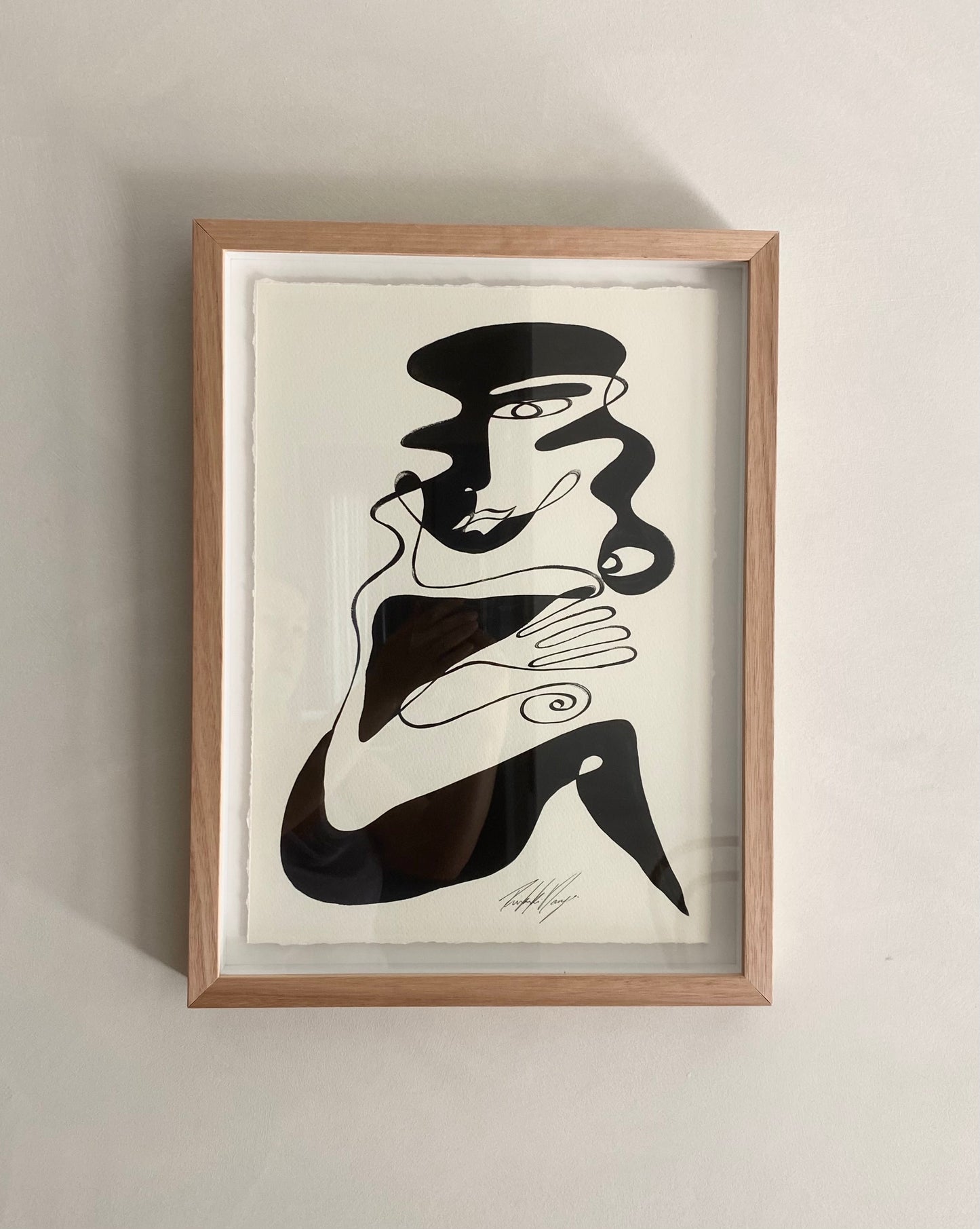 “Balance” By Rikki Day ~ Float framed in Tasmanian Oak, limited edition