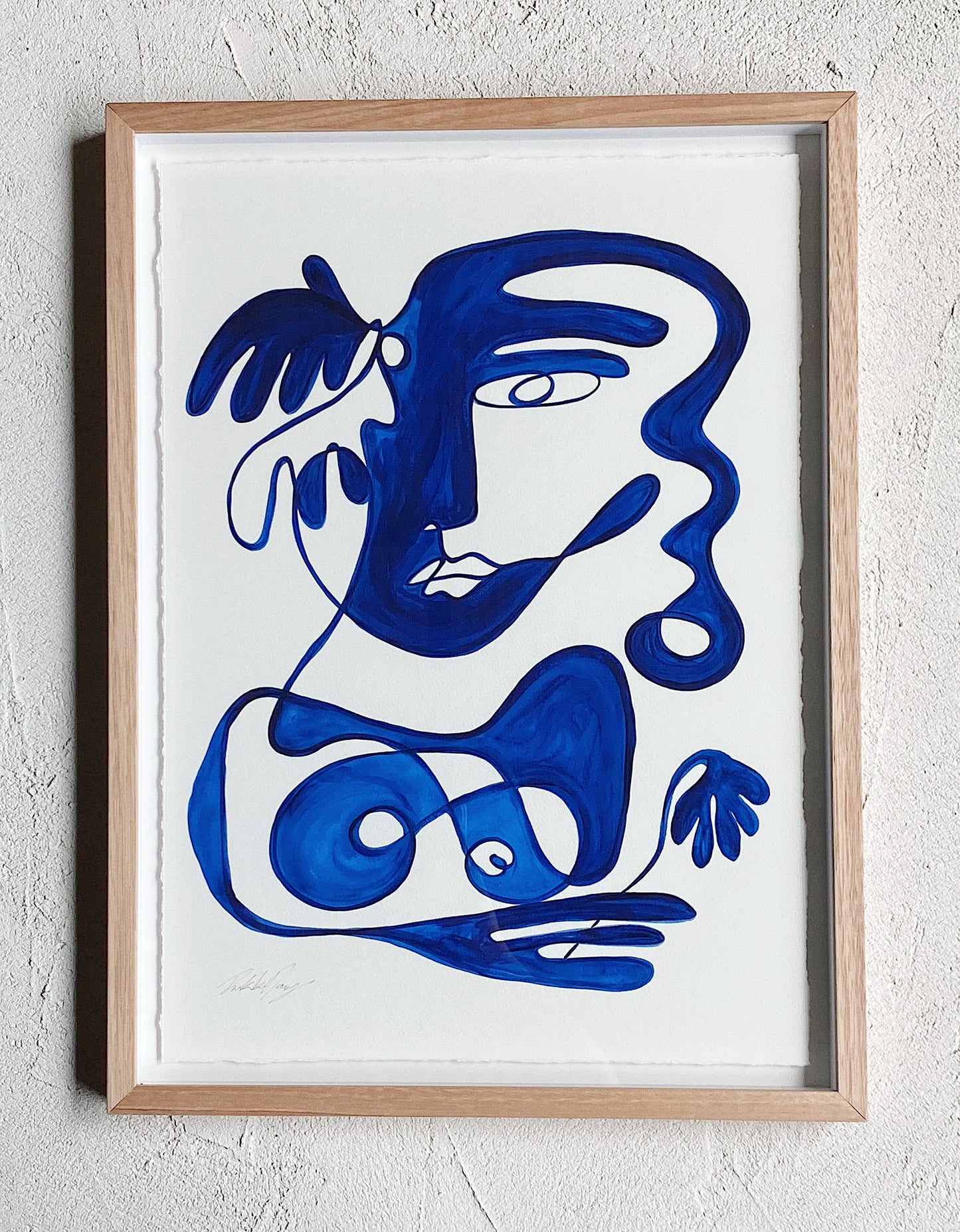 “Scales” By Rikki Day ~ Float framed in Tasmanian Oak, limited edition