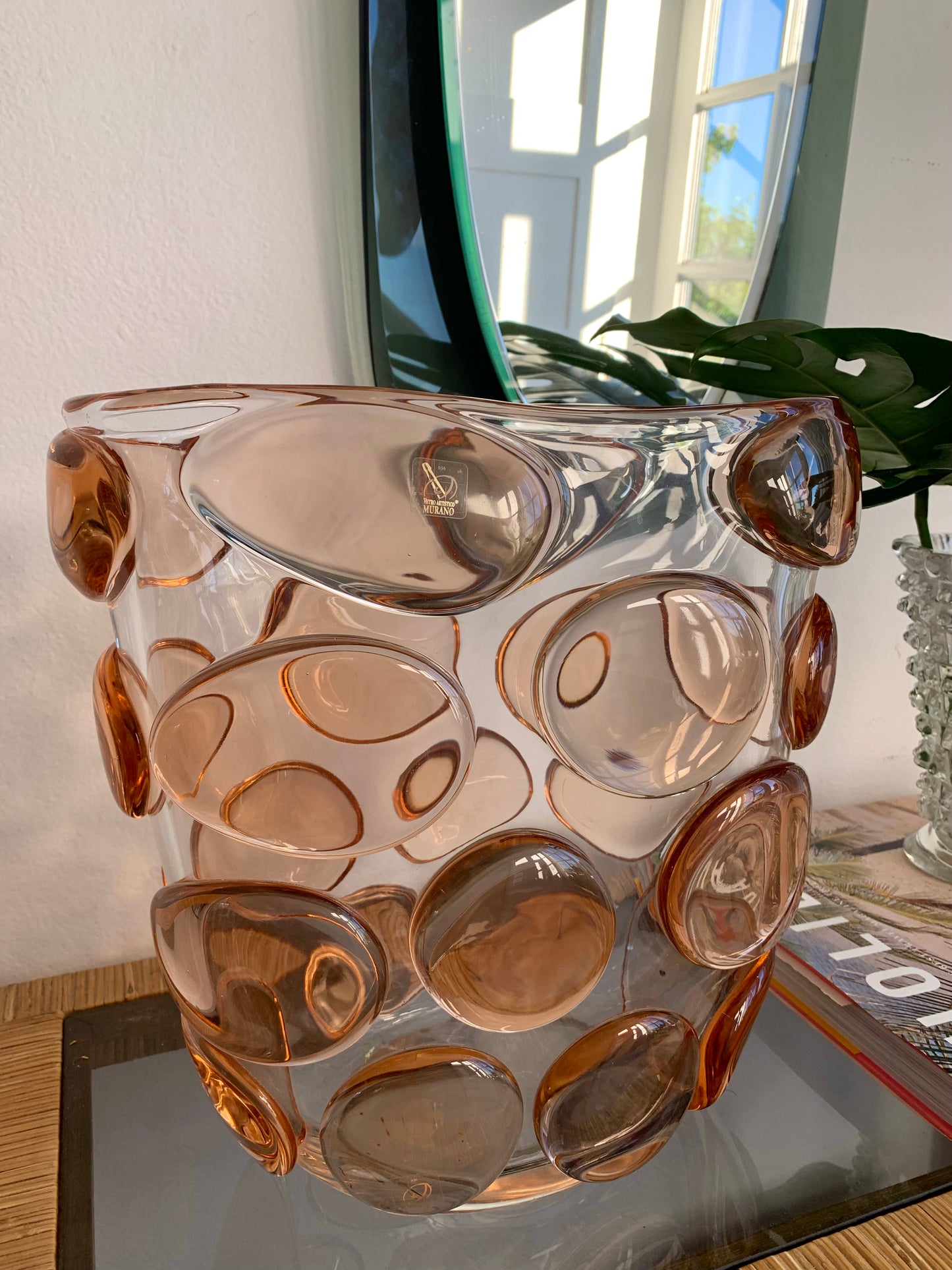 Authentic Italian Murano Glass Vase