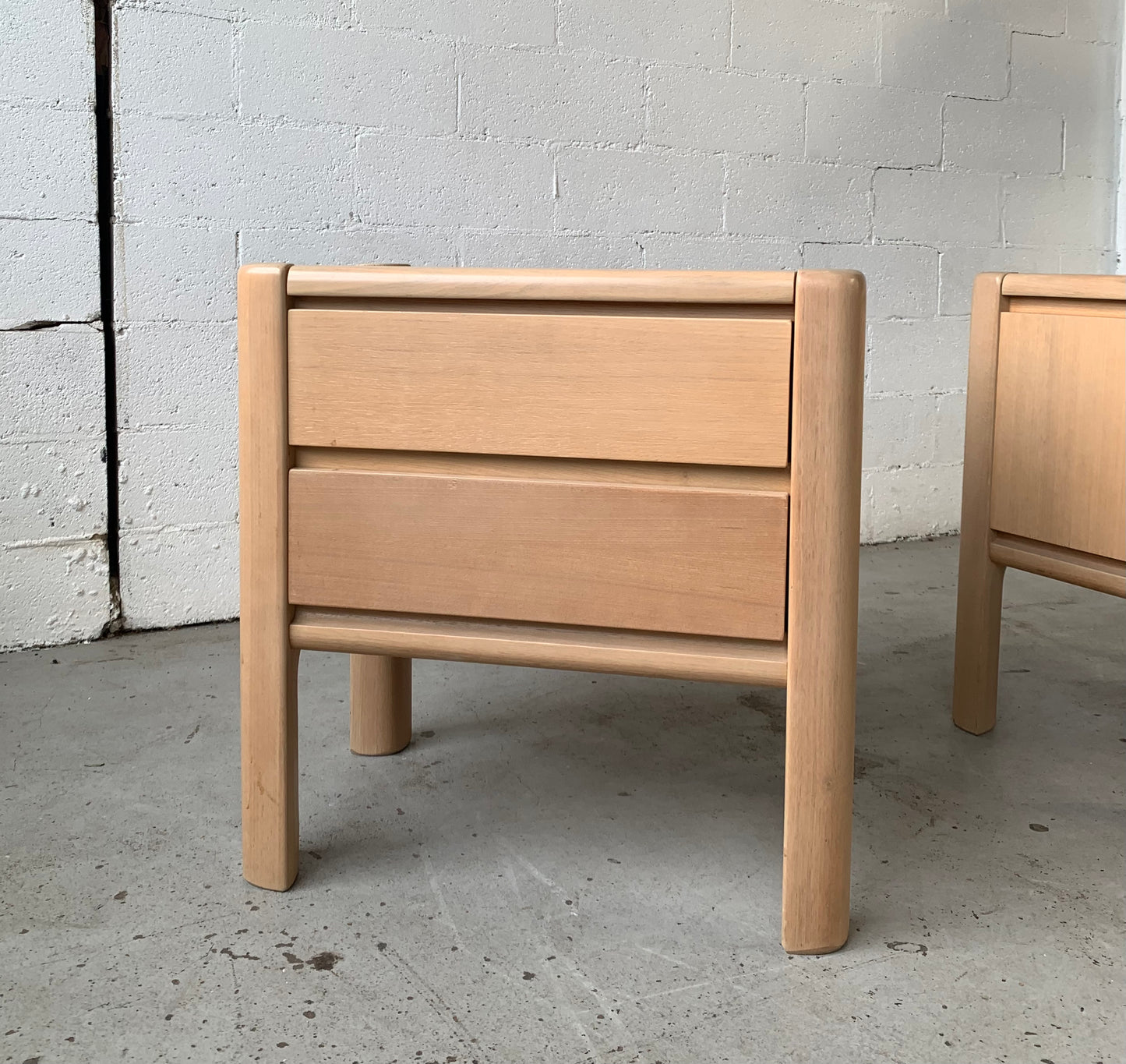 - Set of Two Vintage Kalmar Bedside Tables