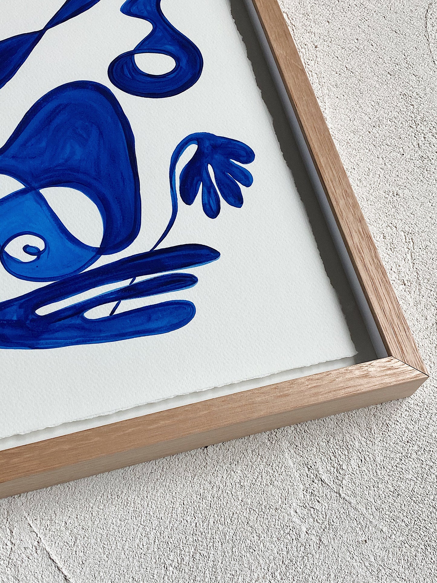 “Scales” By Rikki Day ~ Float framed in Tasmanian Oak, limited edition