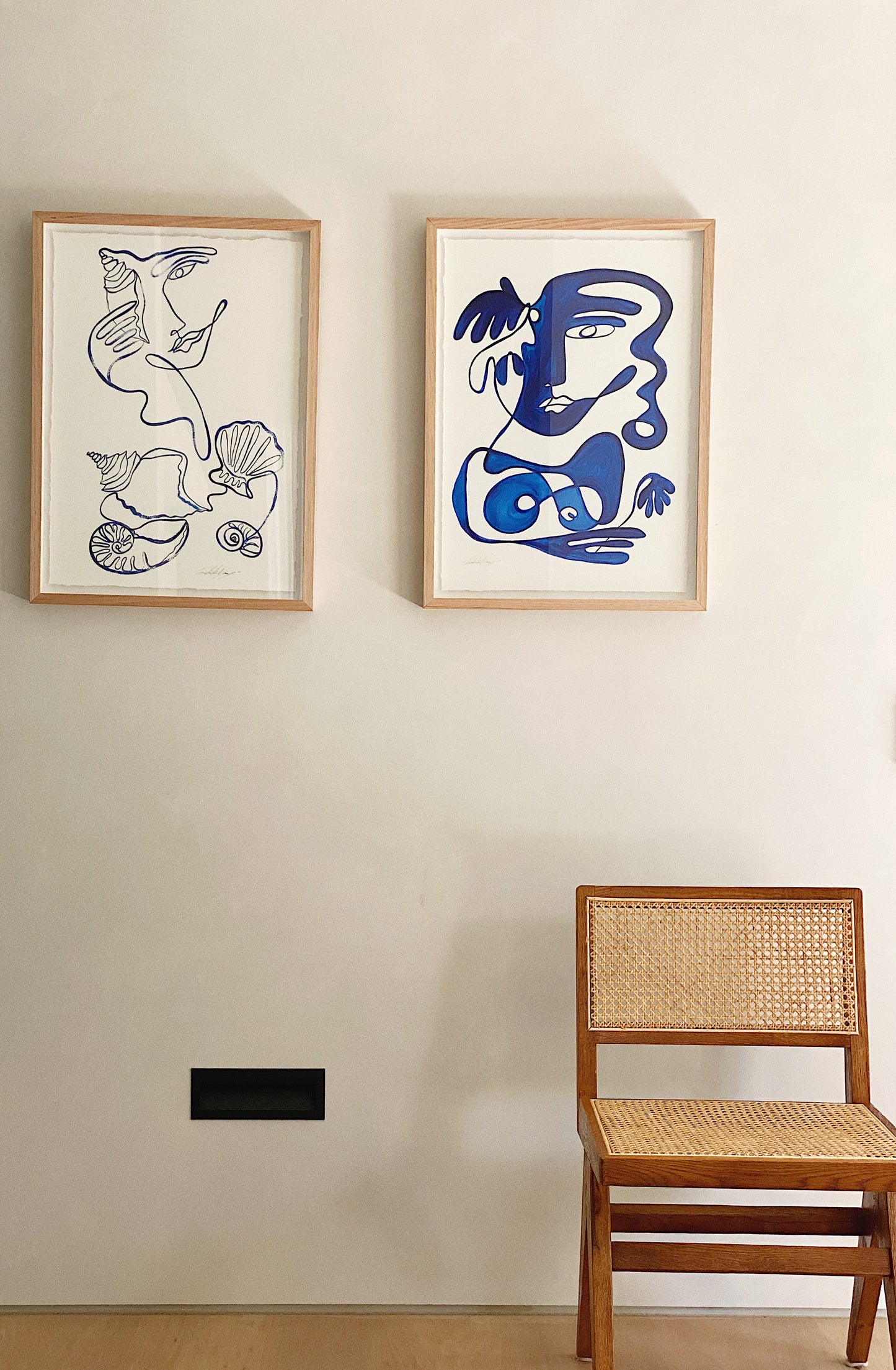 “Scales” By Rikki Day ~ Float framed in Tasmanian Oak, limited edition