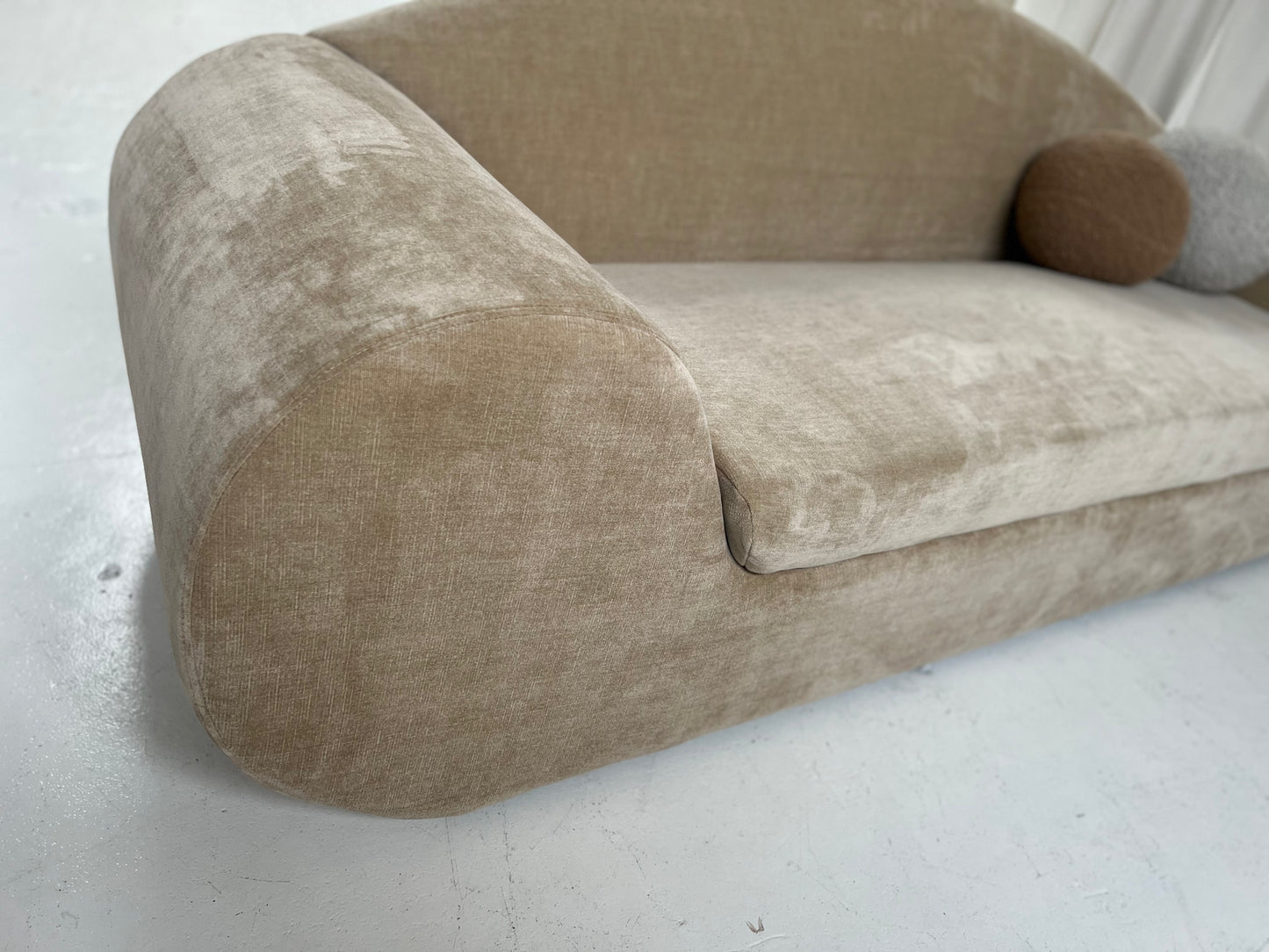 - Bespoke Velvet Space Sofa