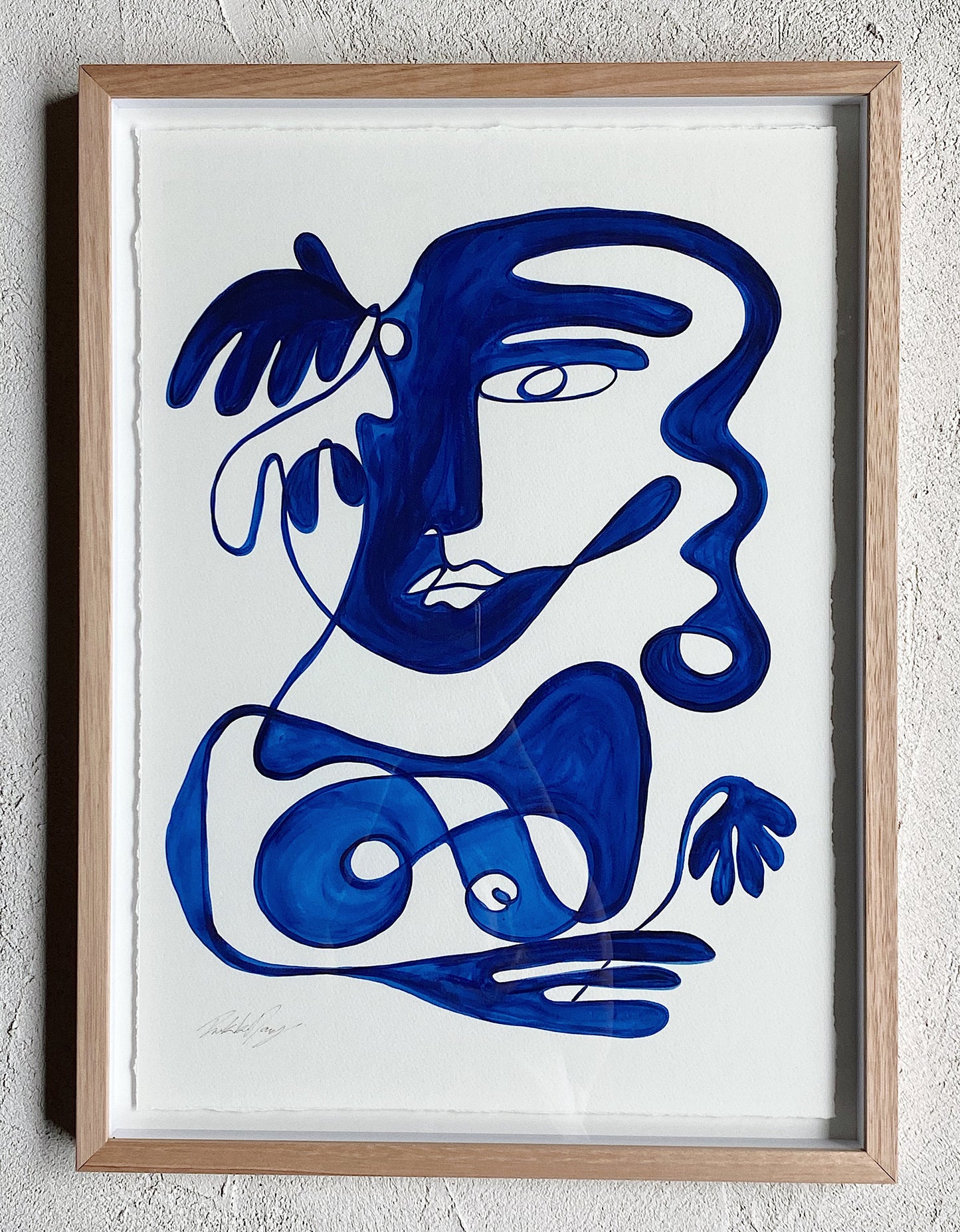 “Scales” By Rikki Day ~ Float framed in Tasmanian Oak, limited edition