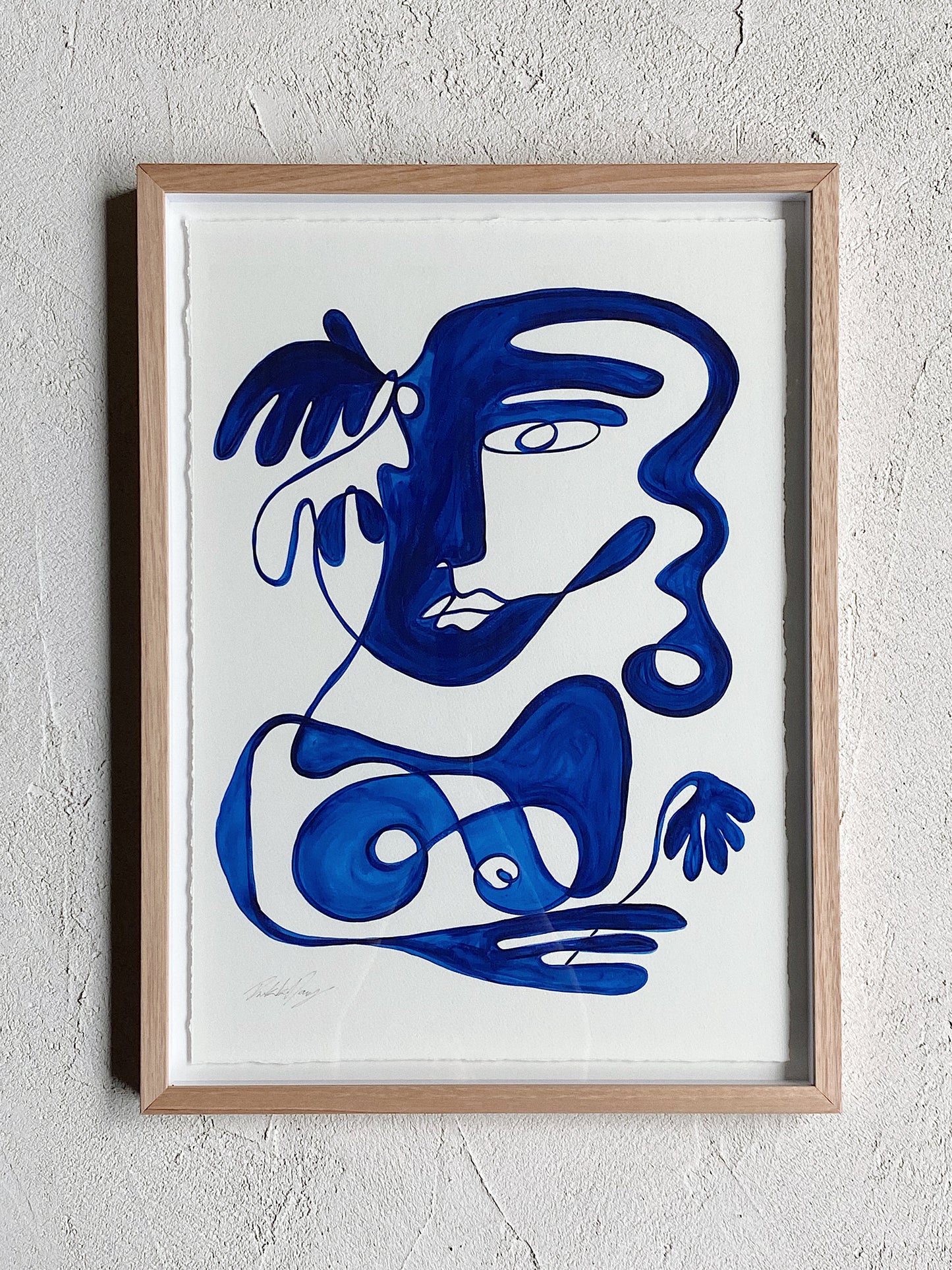 “Scales” By Rikki Day ~ Float framed in Tasmanian Oak, limited edition