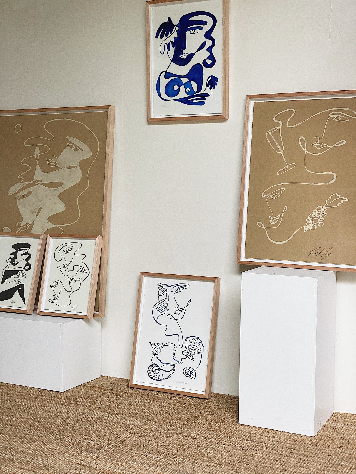 “Scales” By Rikki Day ~ Float framed in Tasmanian Oak, limited edition