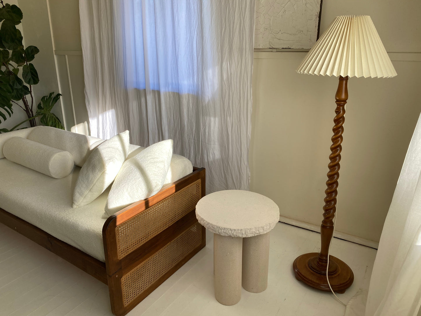 Pleated Floor Lamp