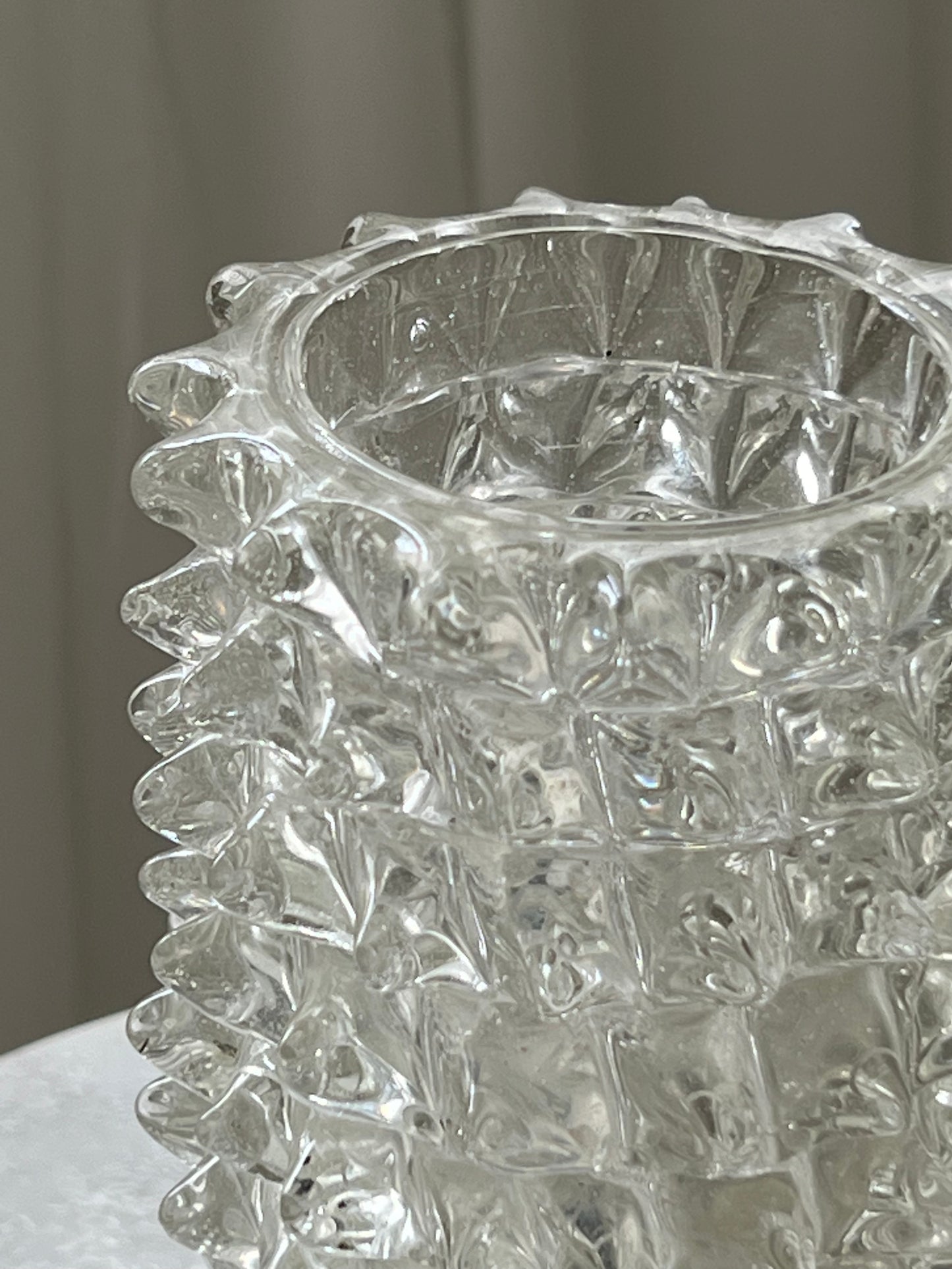 - 1940s Murano Rostrato Vase, Italy