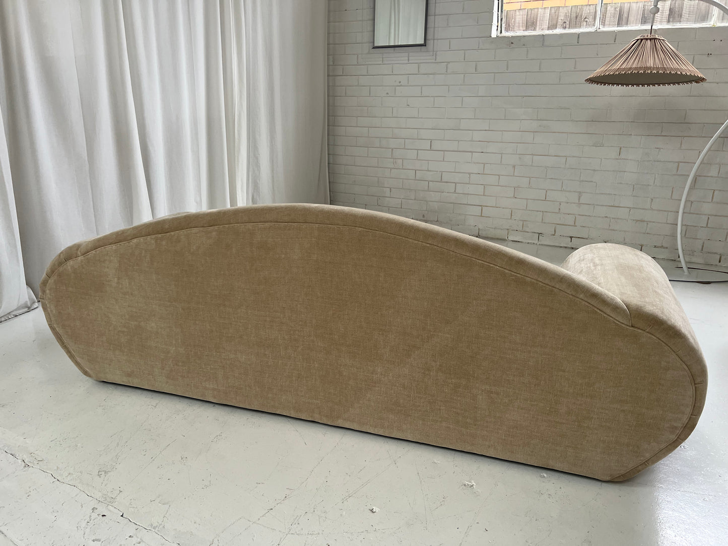 - Bespoke Velvet Space Sofa