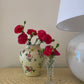 Vintage Vase With Handpainted Motif - Five Available