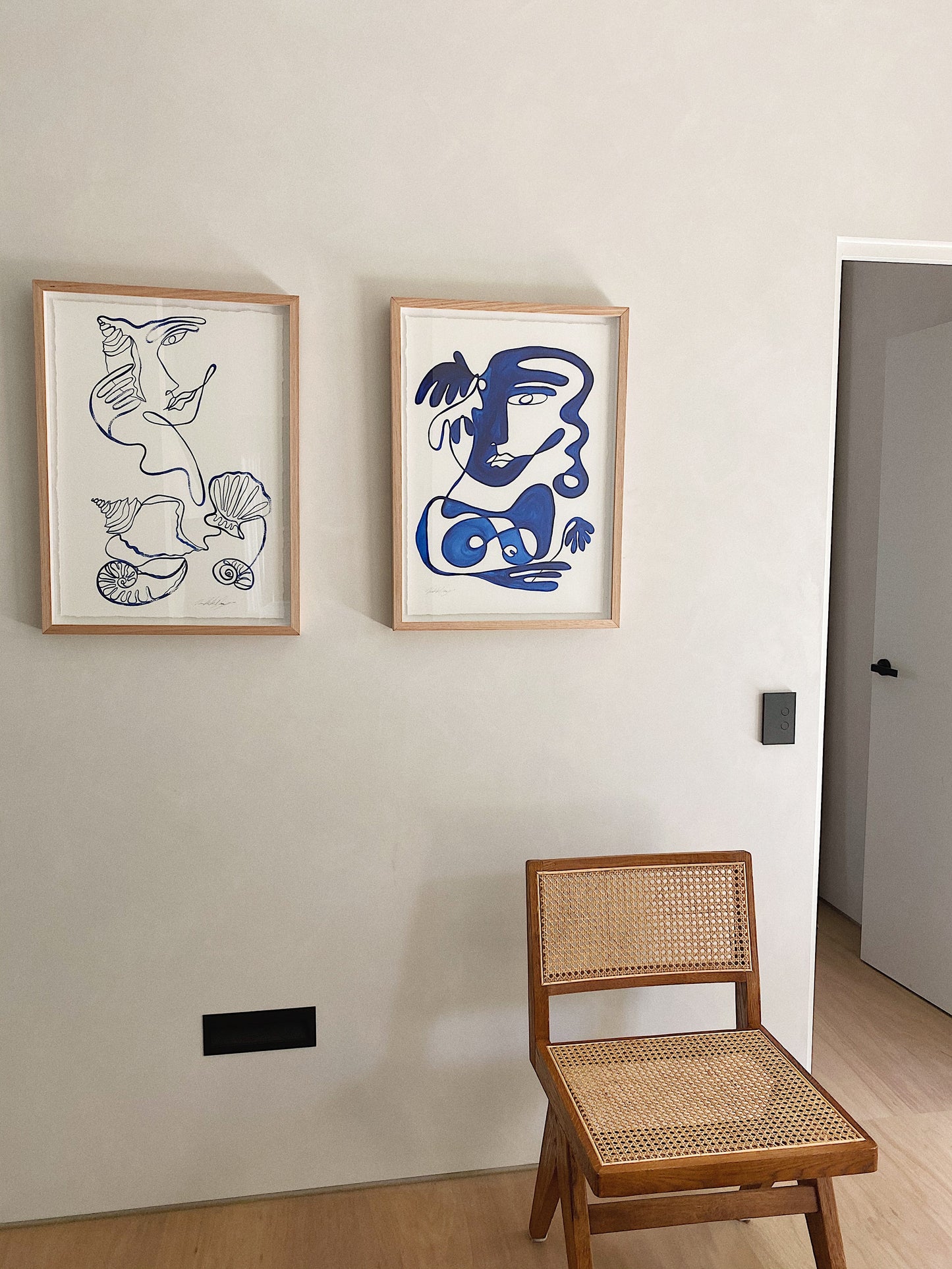 “Scales” By Rikki Day ~ Float framed in Tasmanian Oak, limited edition