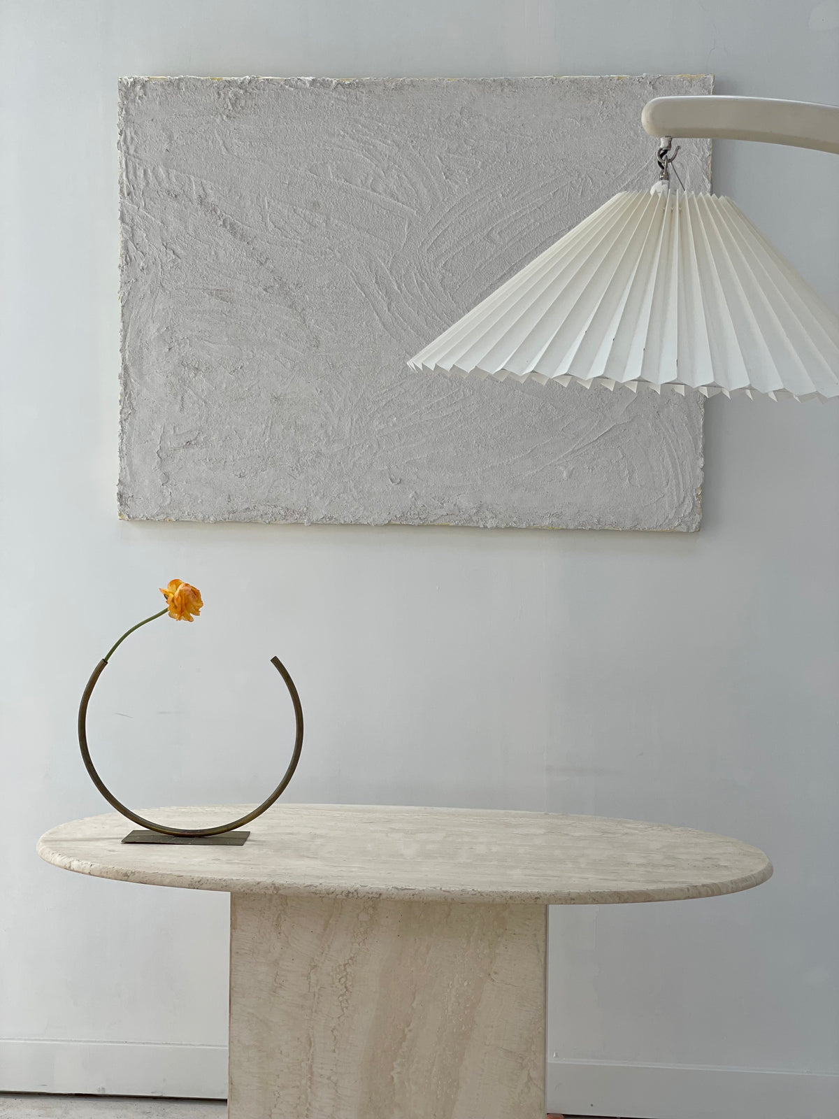 Travertine Desk Table