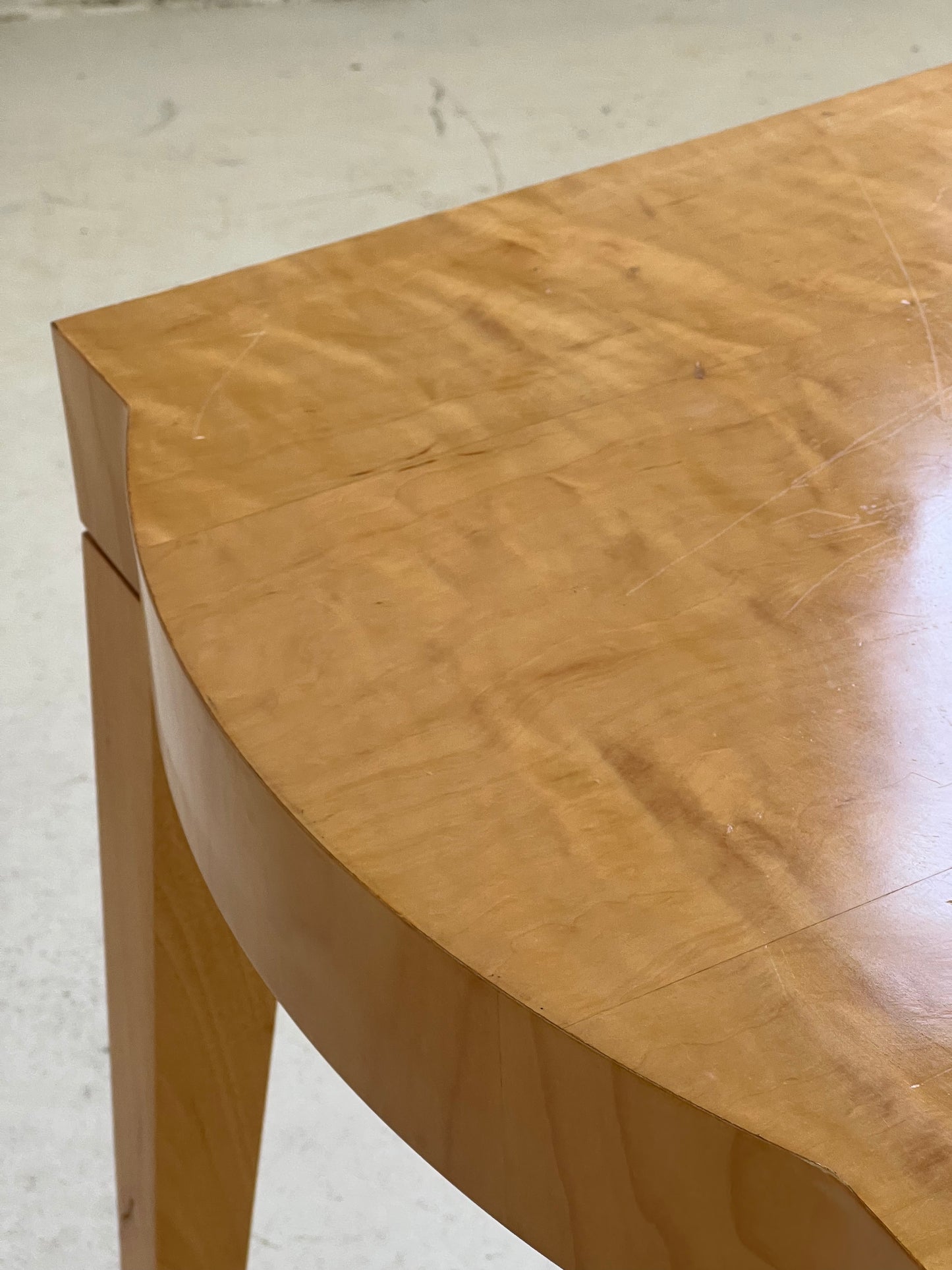 - Light Wooden Desk/Console Table